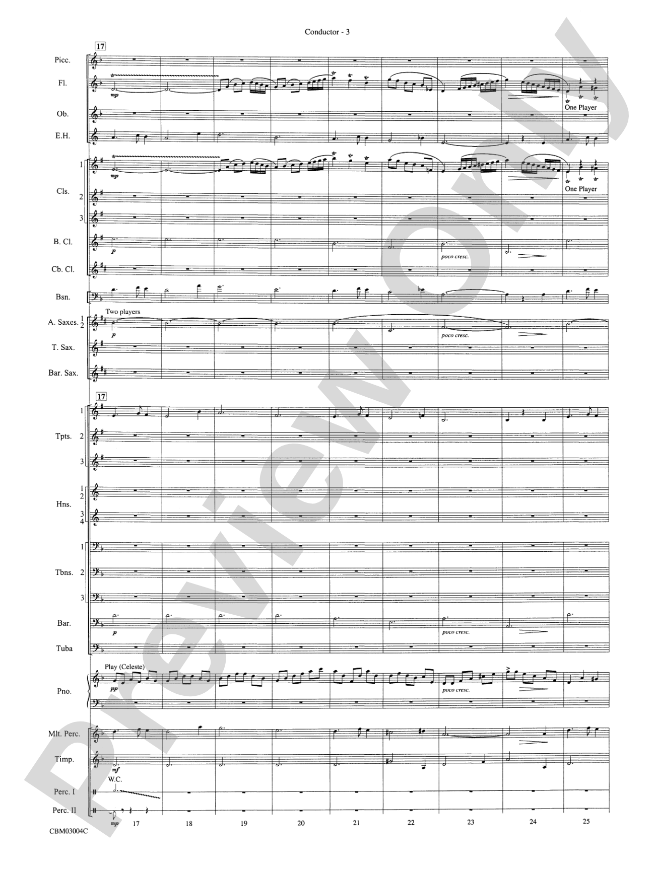 Harry Potter and the Chamber of Secrets, Symphonic Suite from: Concert Band Conductor Score & Parts