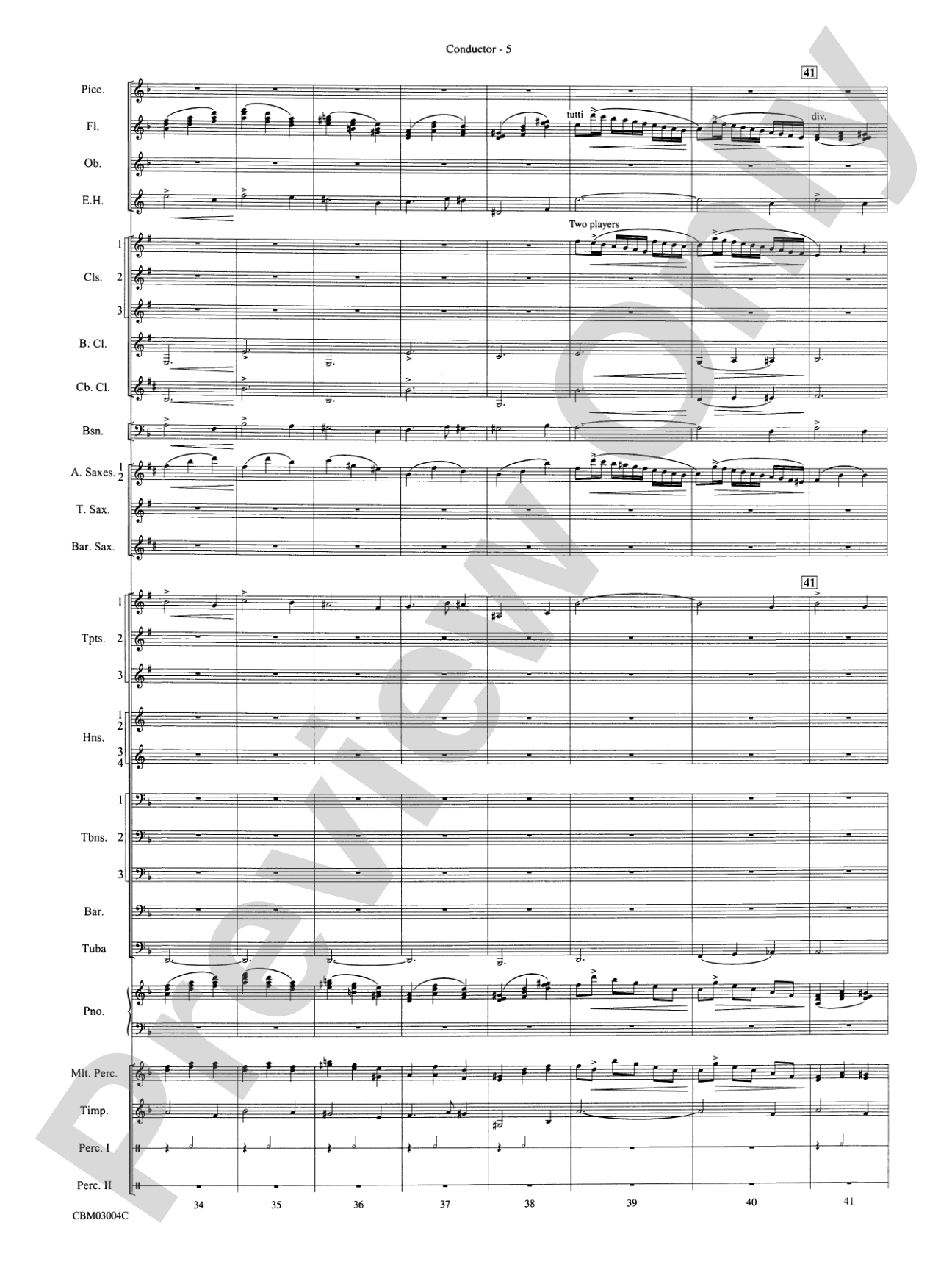 Harry Potter and the Chamber of Secrets, Symphonic Suite from: Concert Band Conductor Score & Parts