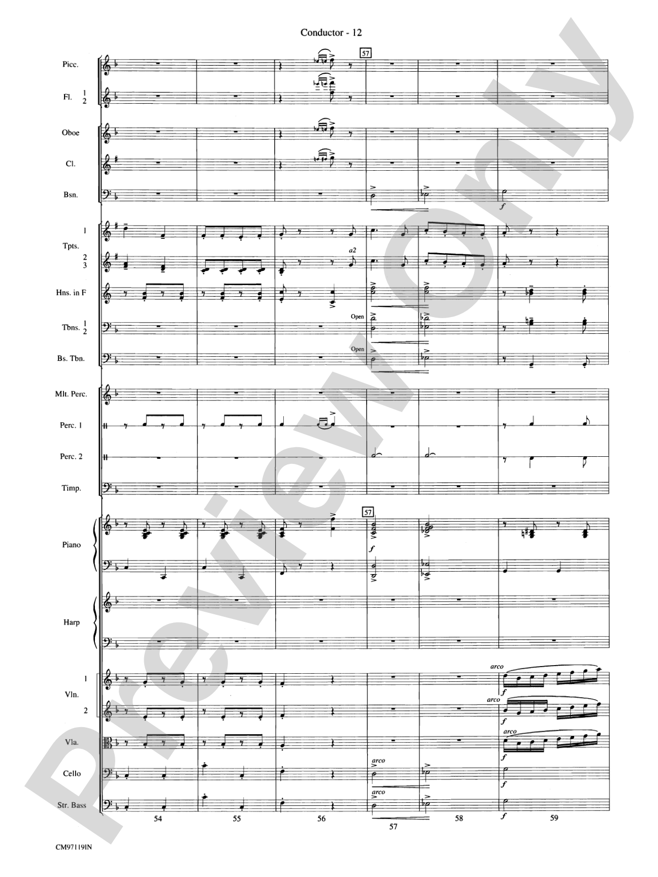 The Wizard of Oz -- Choral Revue: Choral Octavo Orchestration - Set of Parts