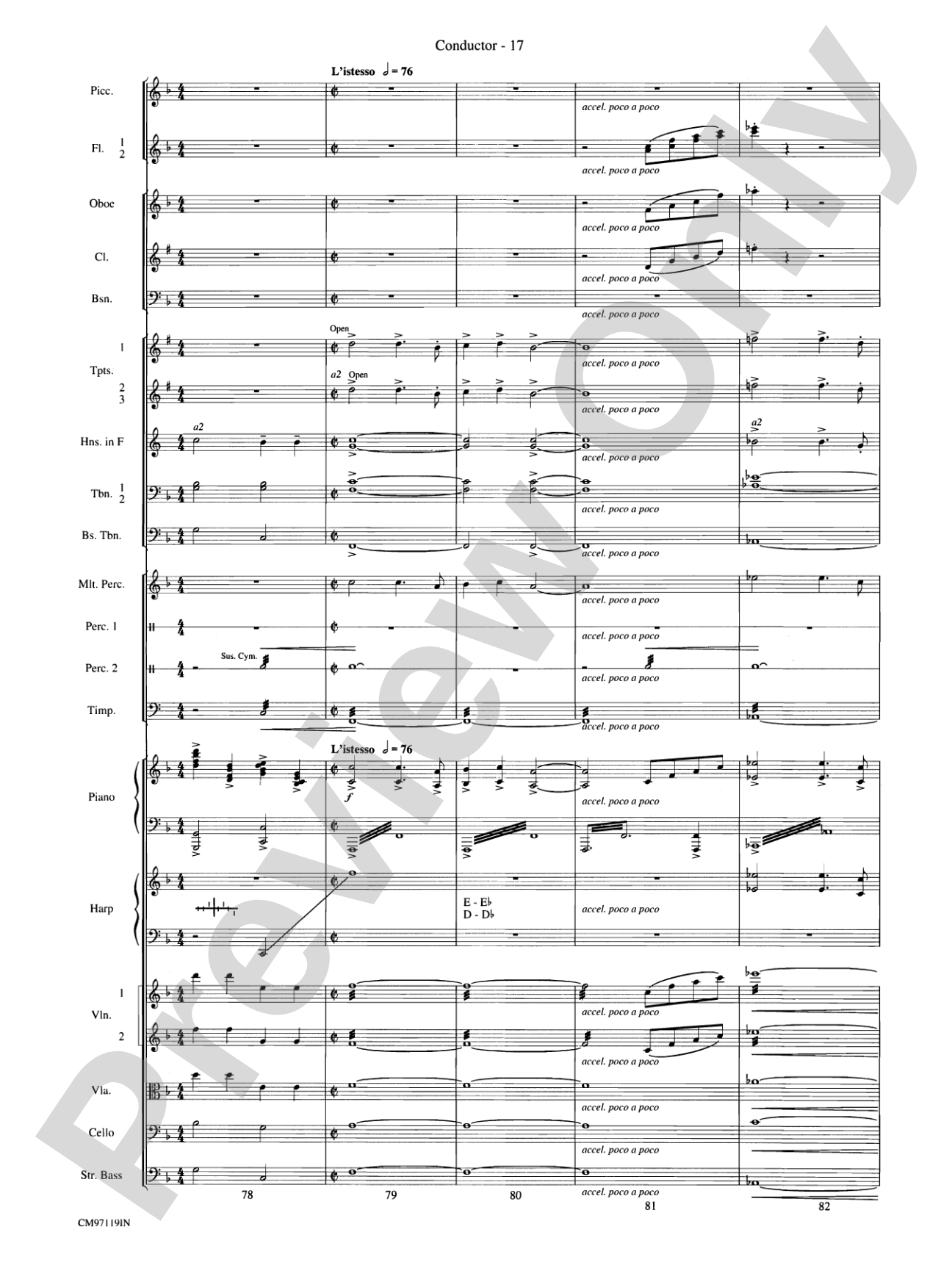 The Wizard of Oz -- Choral Revue: Choral Octavo Orchestration - Set of Parts