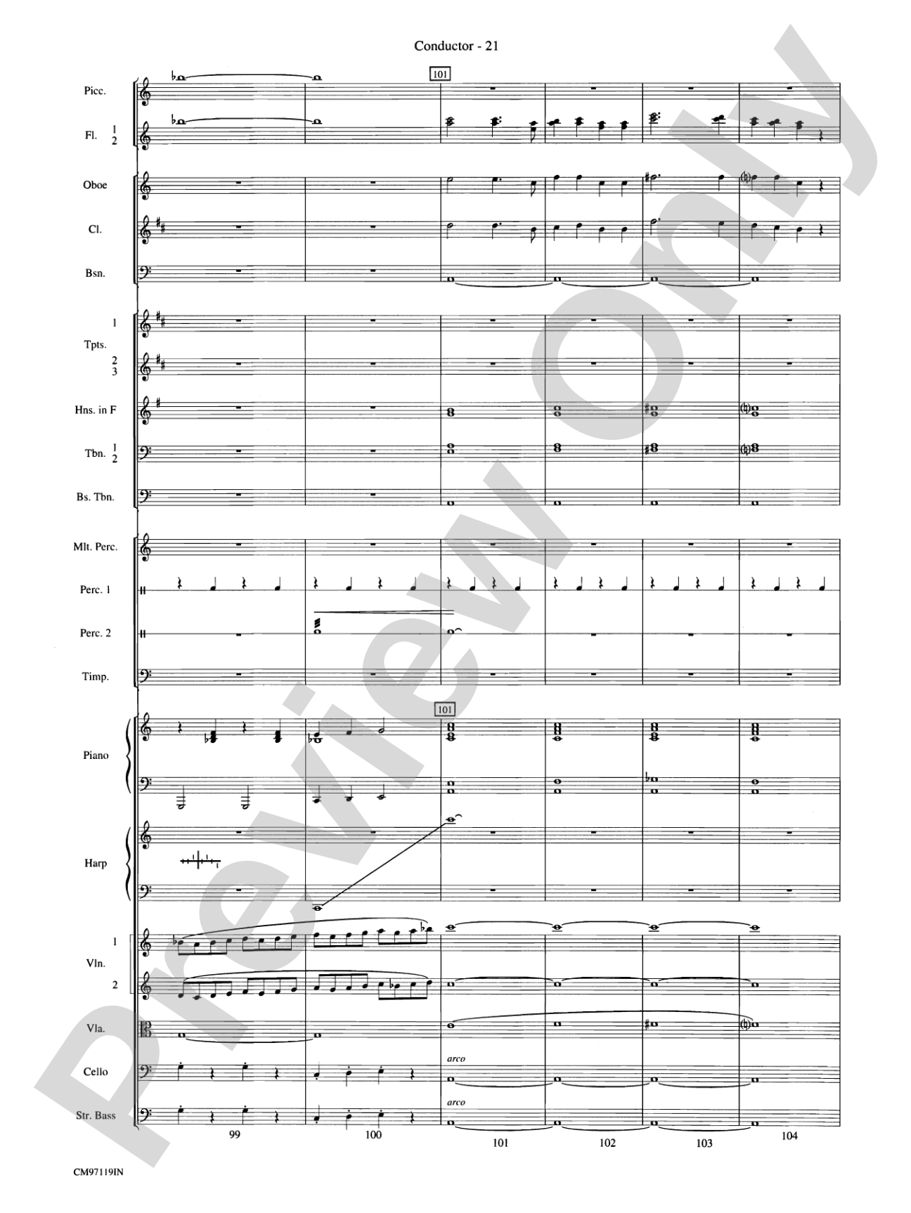 The Wizard of Oz -- Choral Revue: Choral Octavo Orchestration - Set of Parts