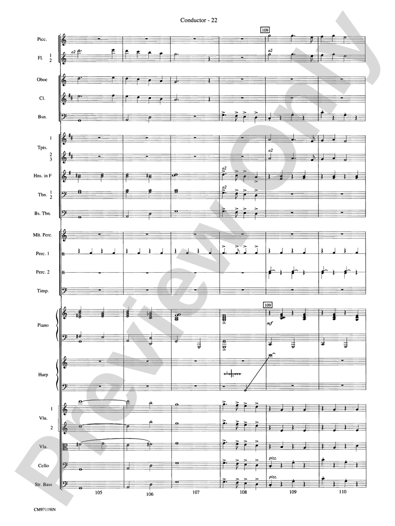 The Wizard of Oz -- Choral Revue: Choral Octavo Orchestration - Set of Parts
