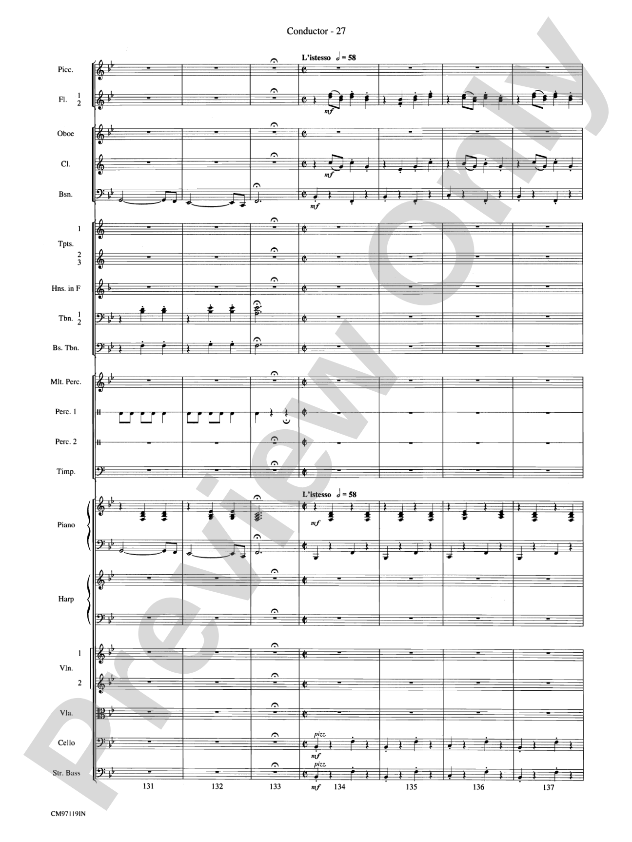 The Wizard of Oz -- Choral Revue: Choral Octavo Orchestration - Set of Parts