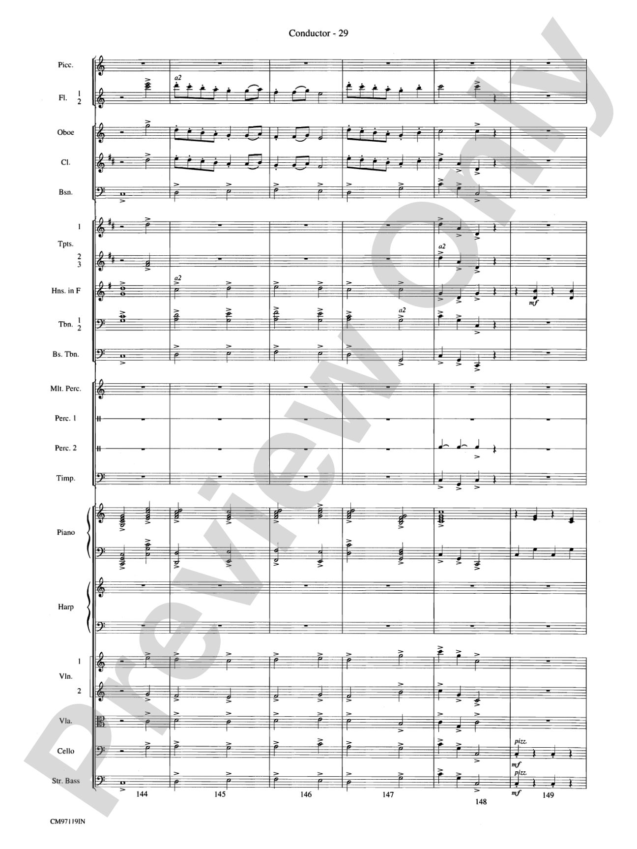 The Wizard of Oz -- Choral Revue: Choral Octavo Orchestration - Set of Parts
