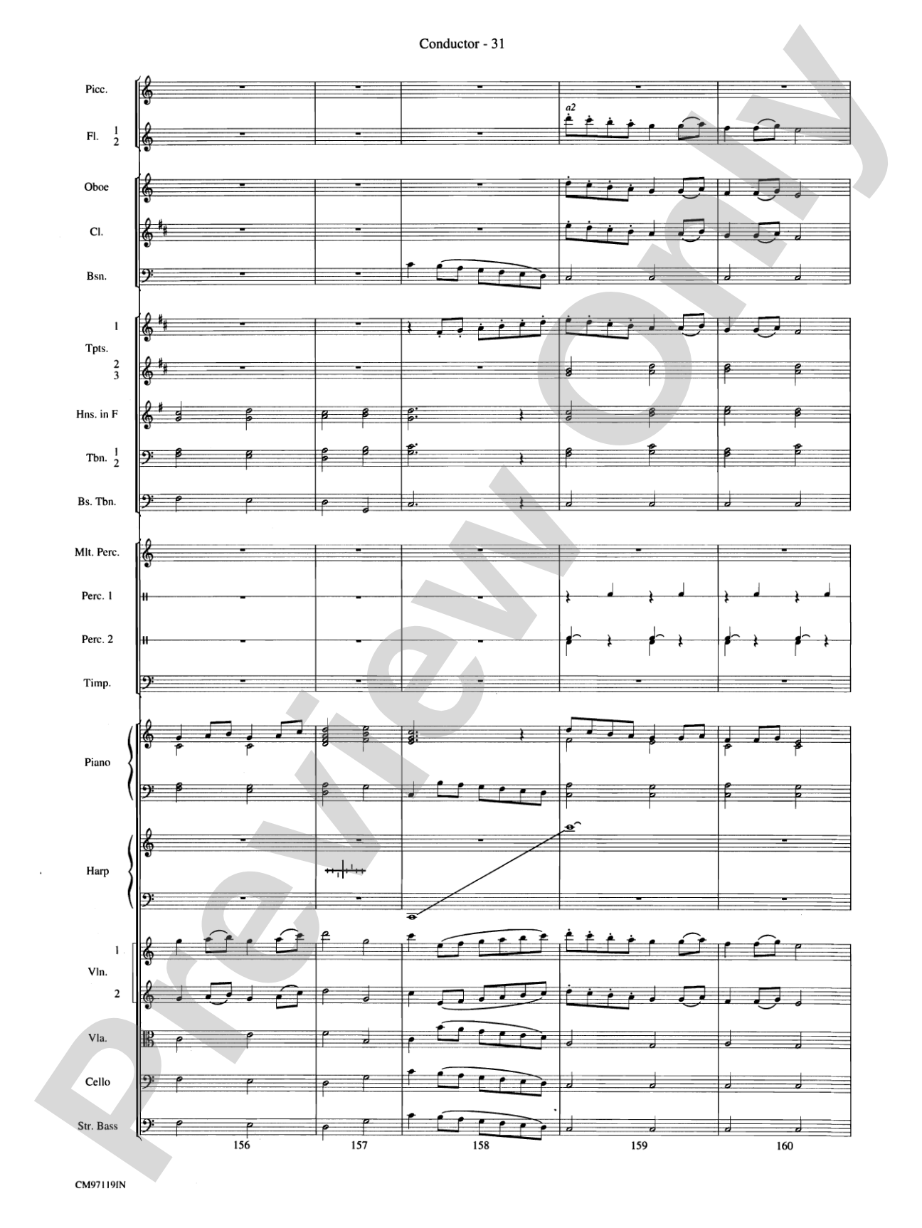 The Wizard of Oz -- Choral Revue: Choral Octavo Orchestration - Set of Parts