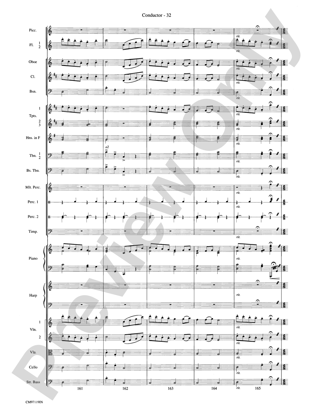 The Wizard of Oz -- Choral Revue: Choral Octavo Orchestration - Set of Parts