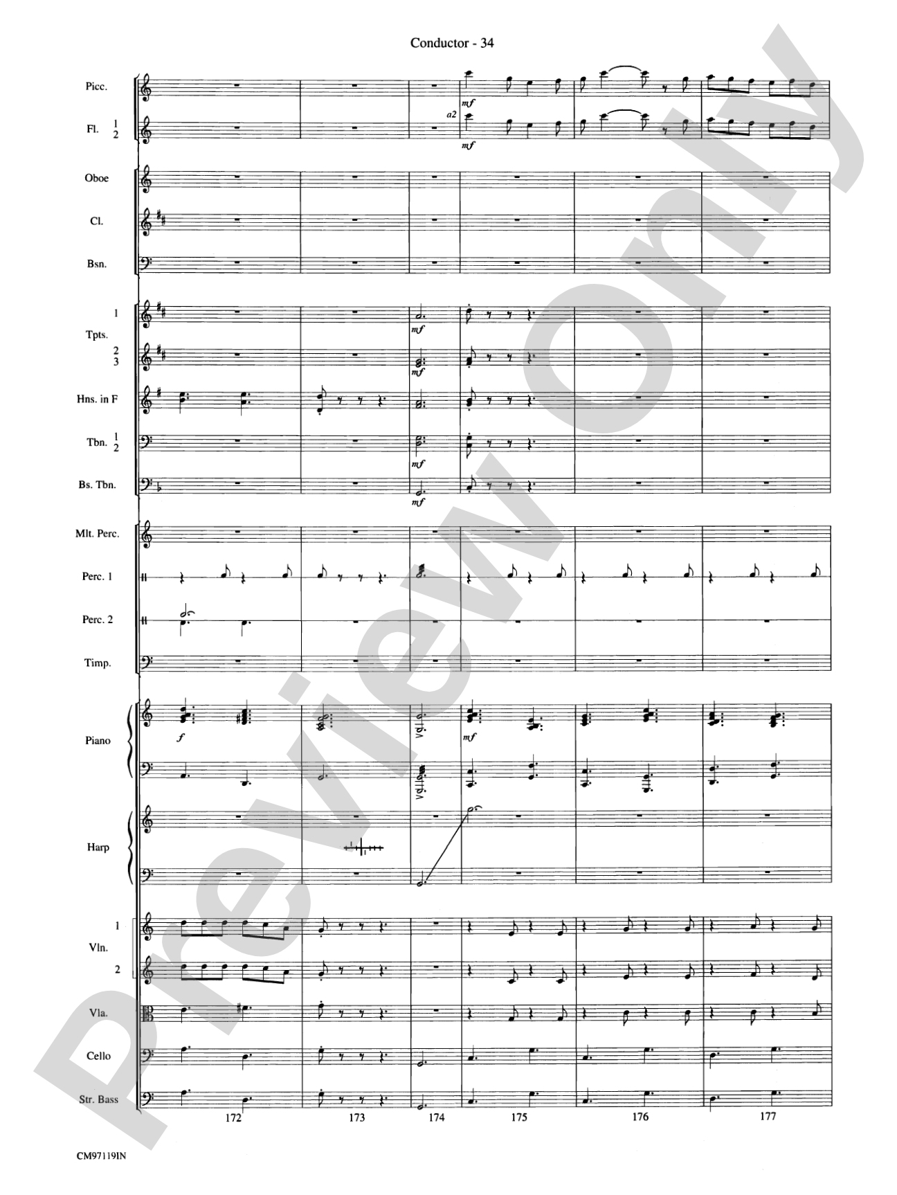 The Wizard of Oz -- Choral Revue: Choral Octavo Orchestration - Set of Parts