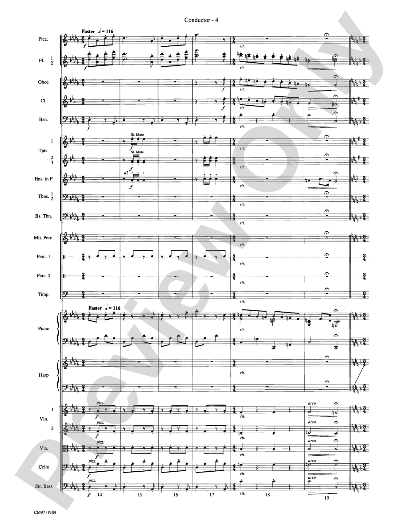 The Wizard of Oz -- Choral Revue: Choral Octavo Orchestration - Set of Parts