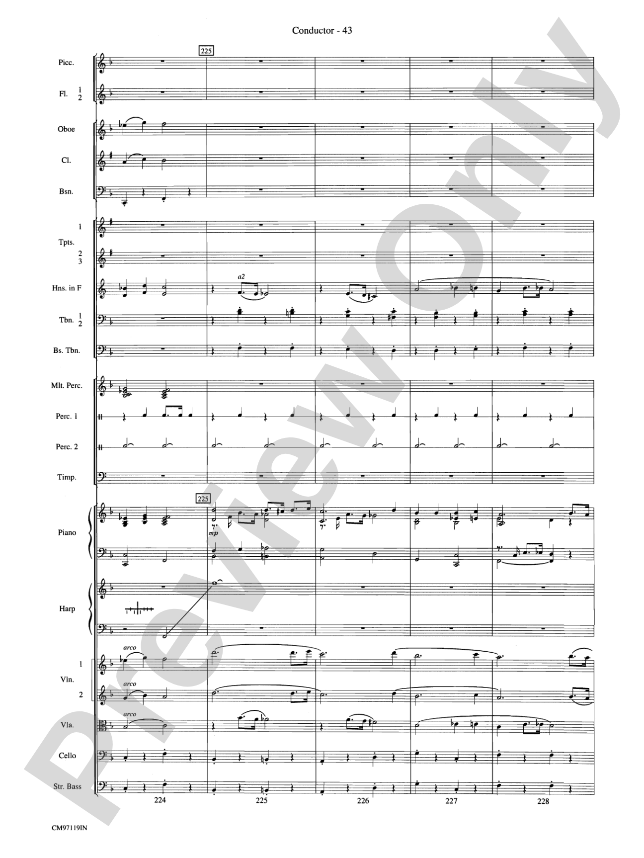 The Wizard of Oz -- Choral Revue: Choral Octavo Orchestration - Set of Parts