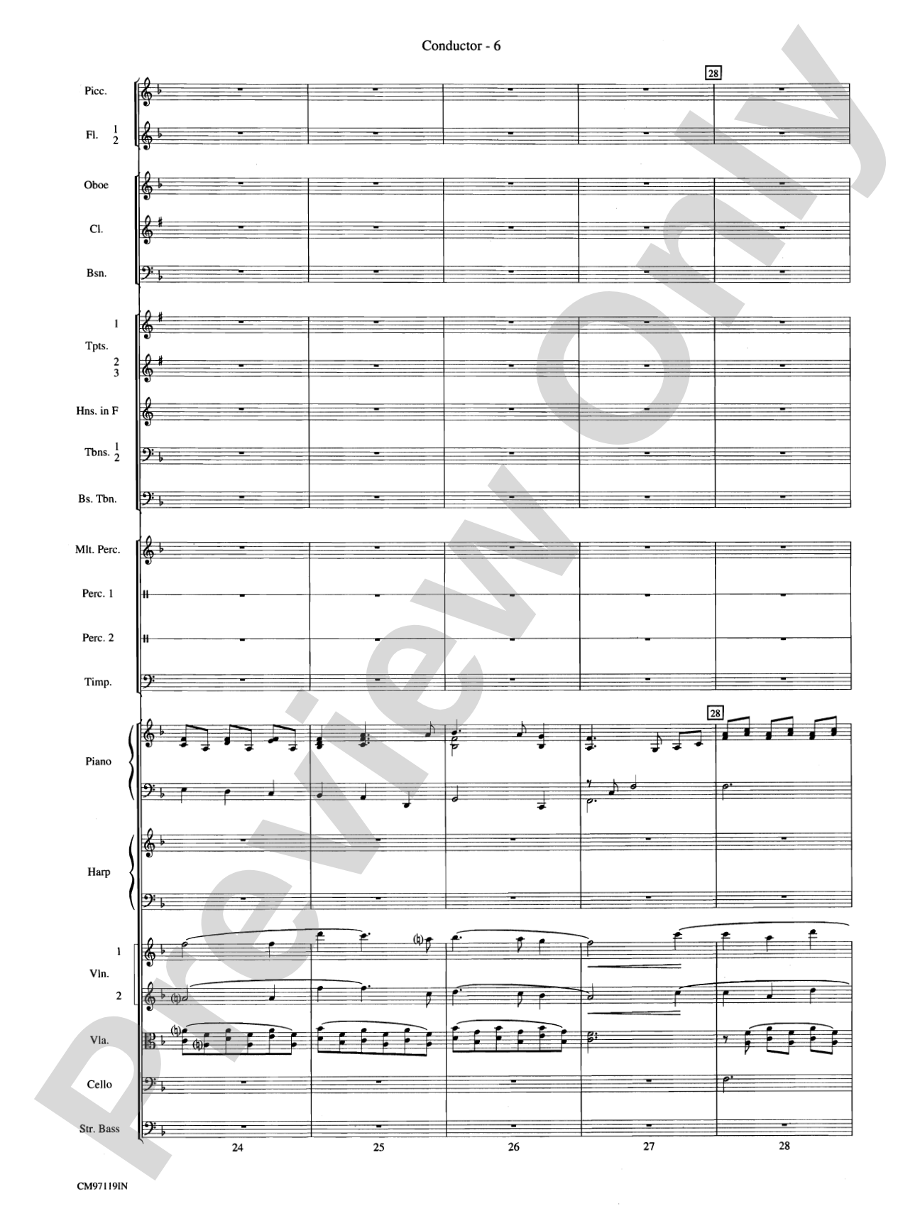 The Wizard of Oz -- Choral Revue: Choral Octavo Orchestration - Set of Parts