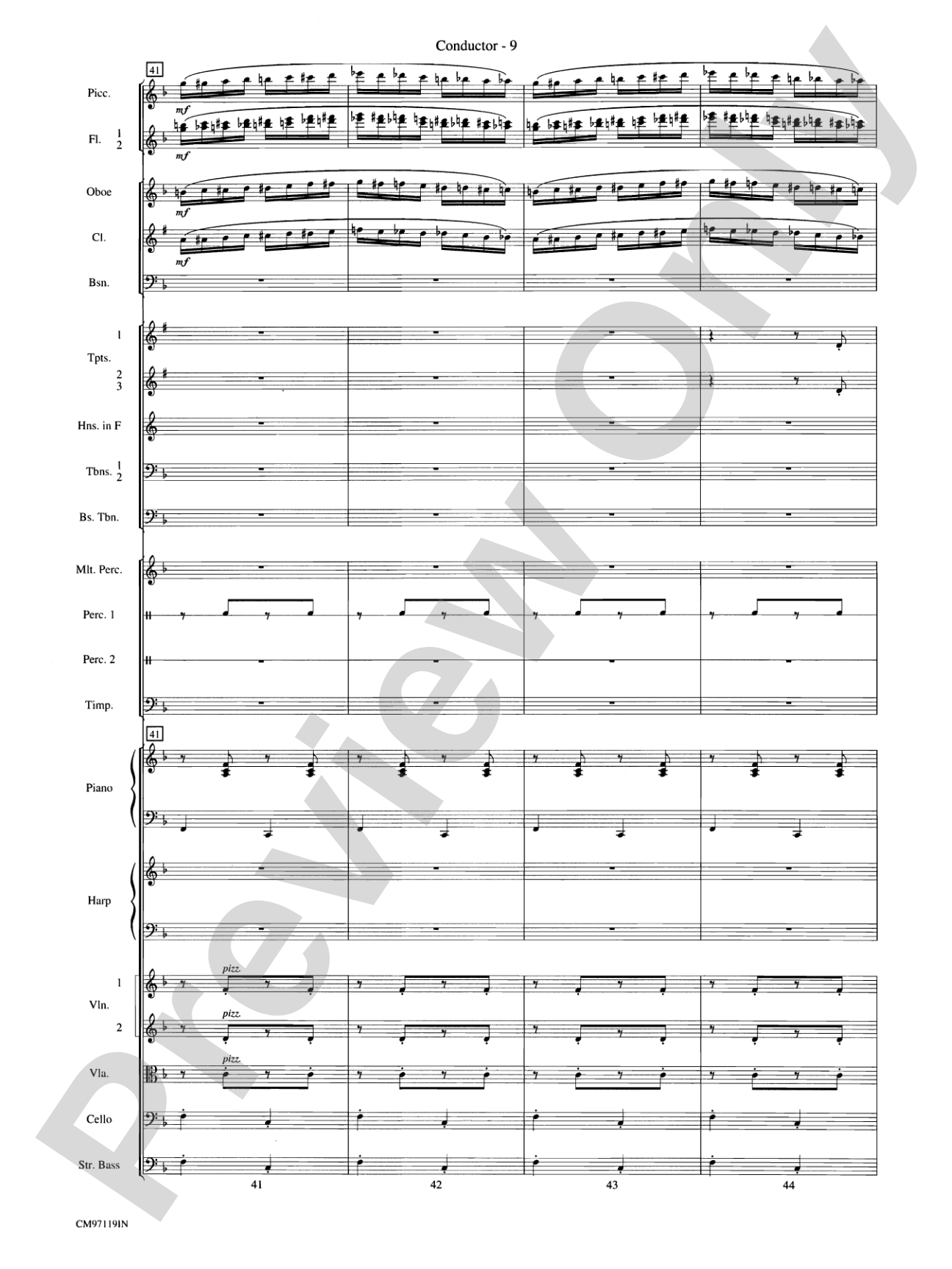 The Wizard of Oz -- Choral Revue: Choral Octavo Orchestration - Set of Parts
