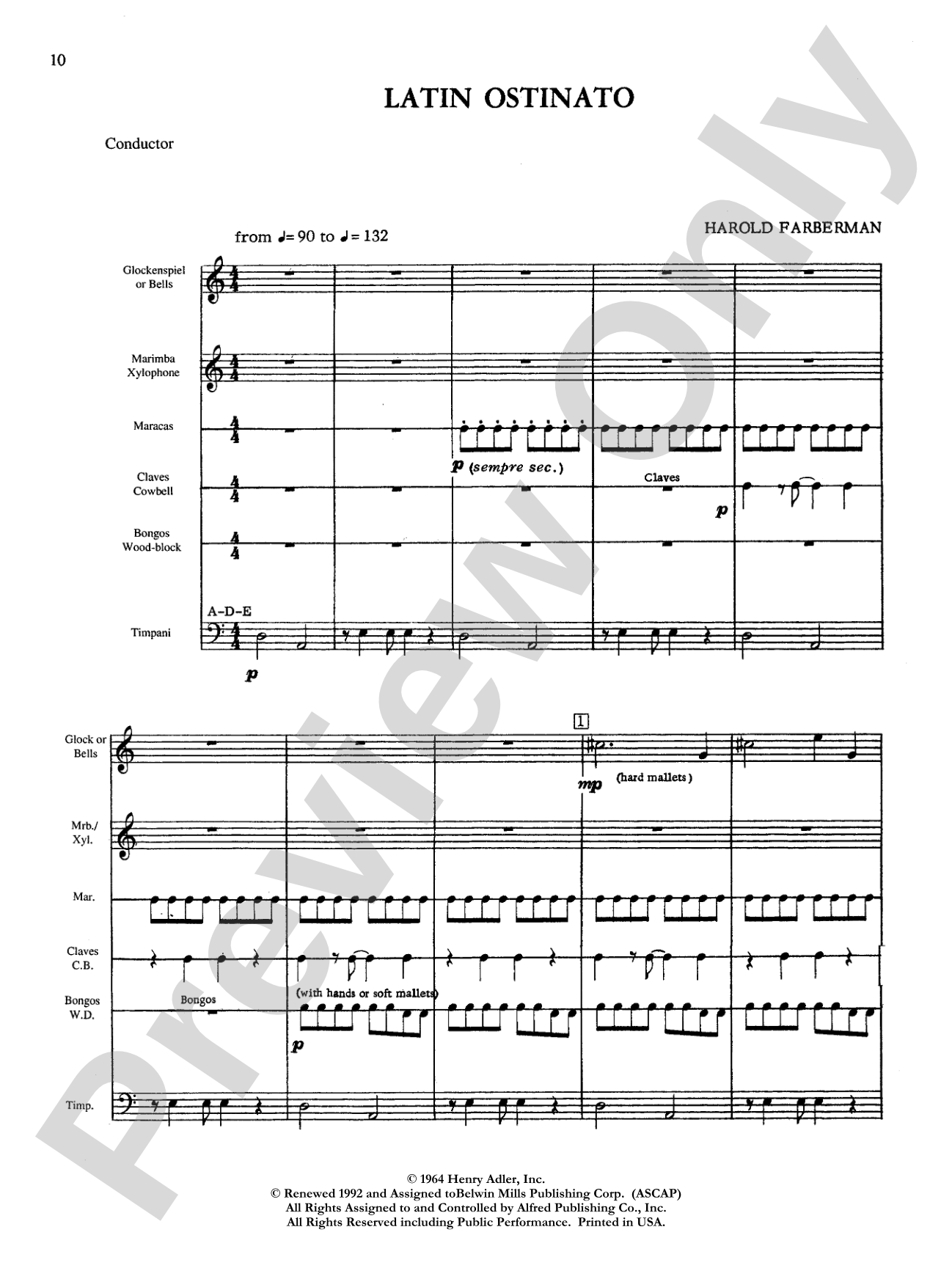 Percussion Ensemble Collection, Level II: Percussion Ensemble Book