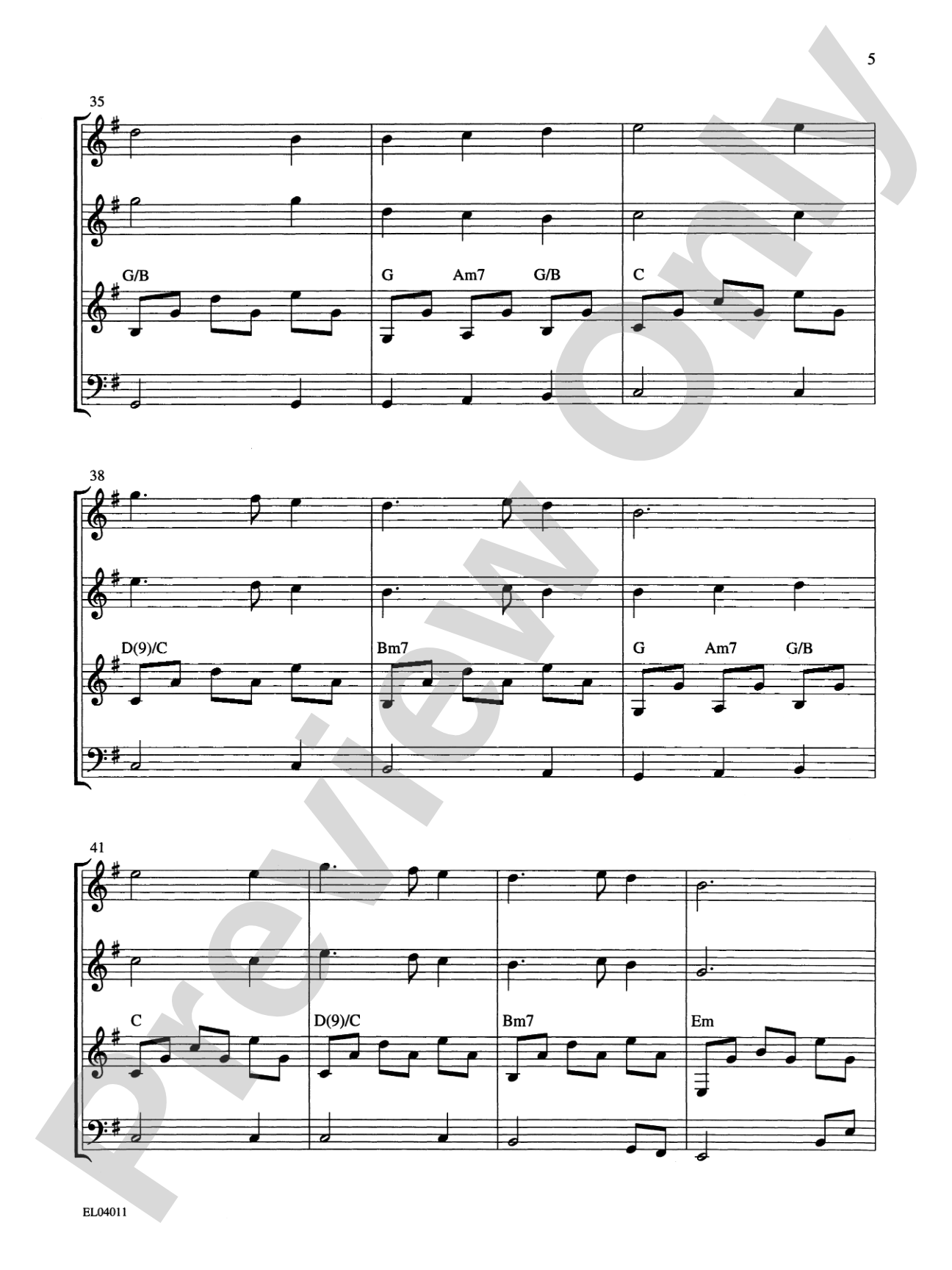 21st Century Guitar Ensemble Series: Christmas Medley: Guitar Score & Parts