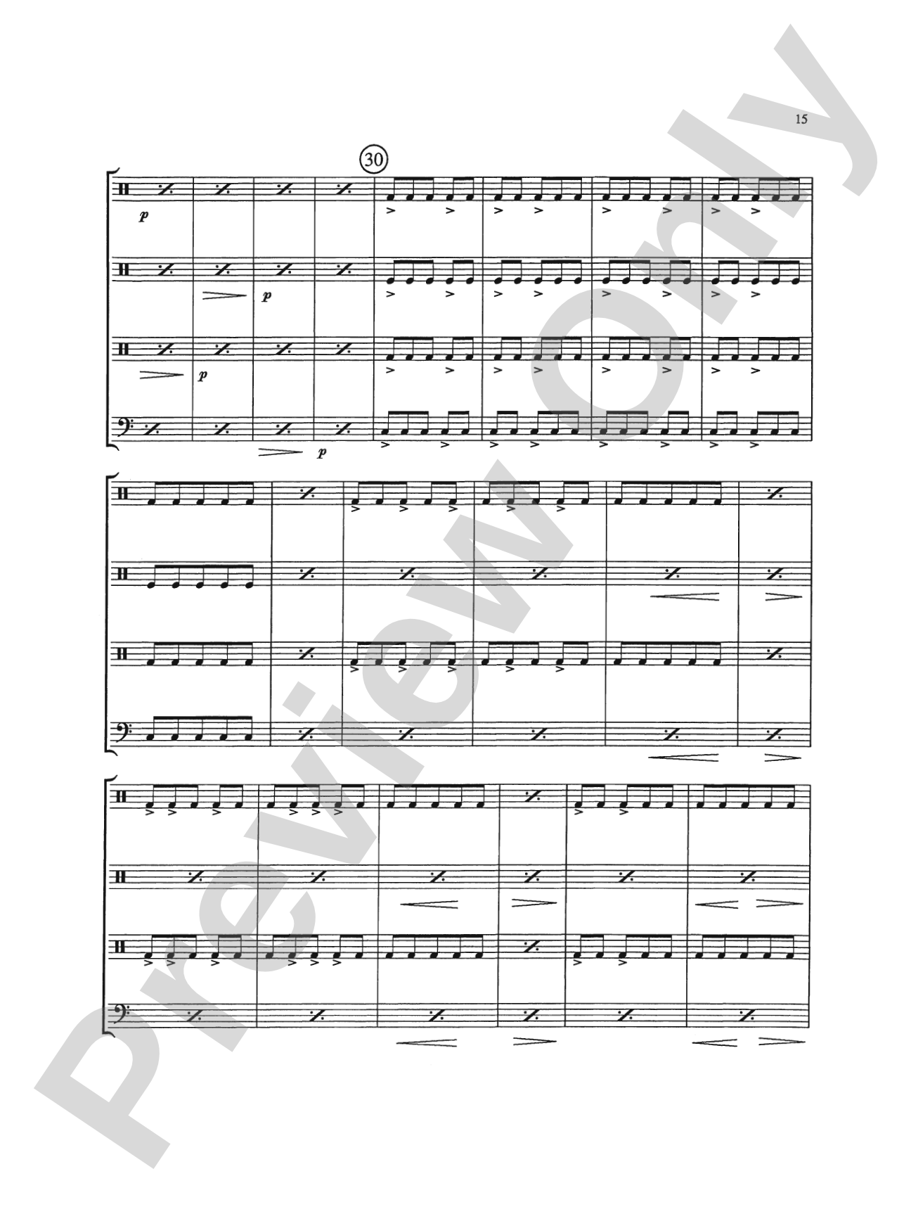 Triptych: Percussion Ensemble Book