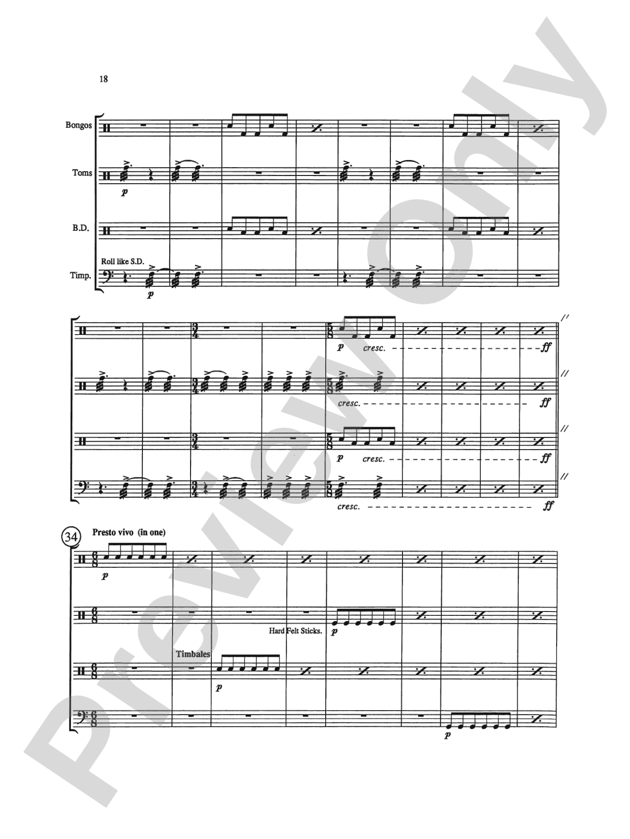 Triptych: Percussion Ensemble Book