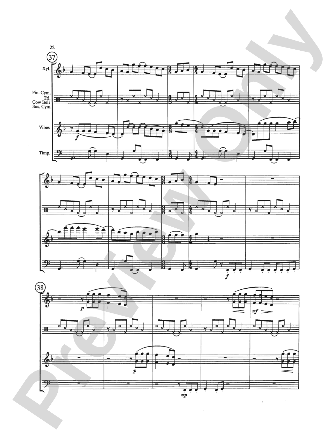 Triptych: Percussion Ensemble Book