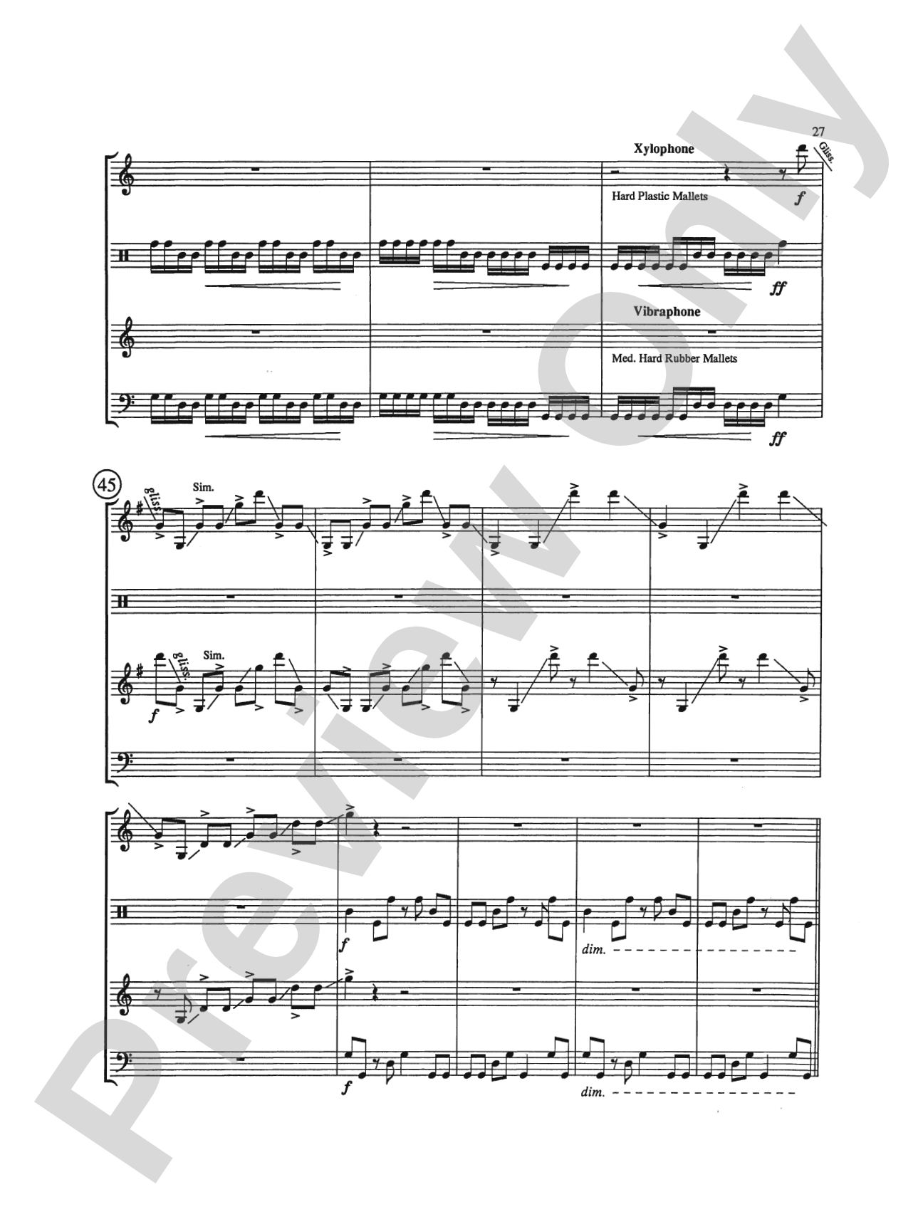 Triptych: Percussion Ensemble Book