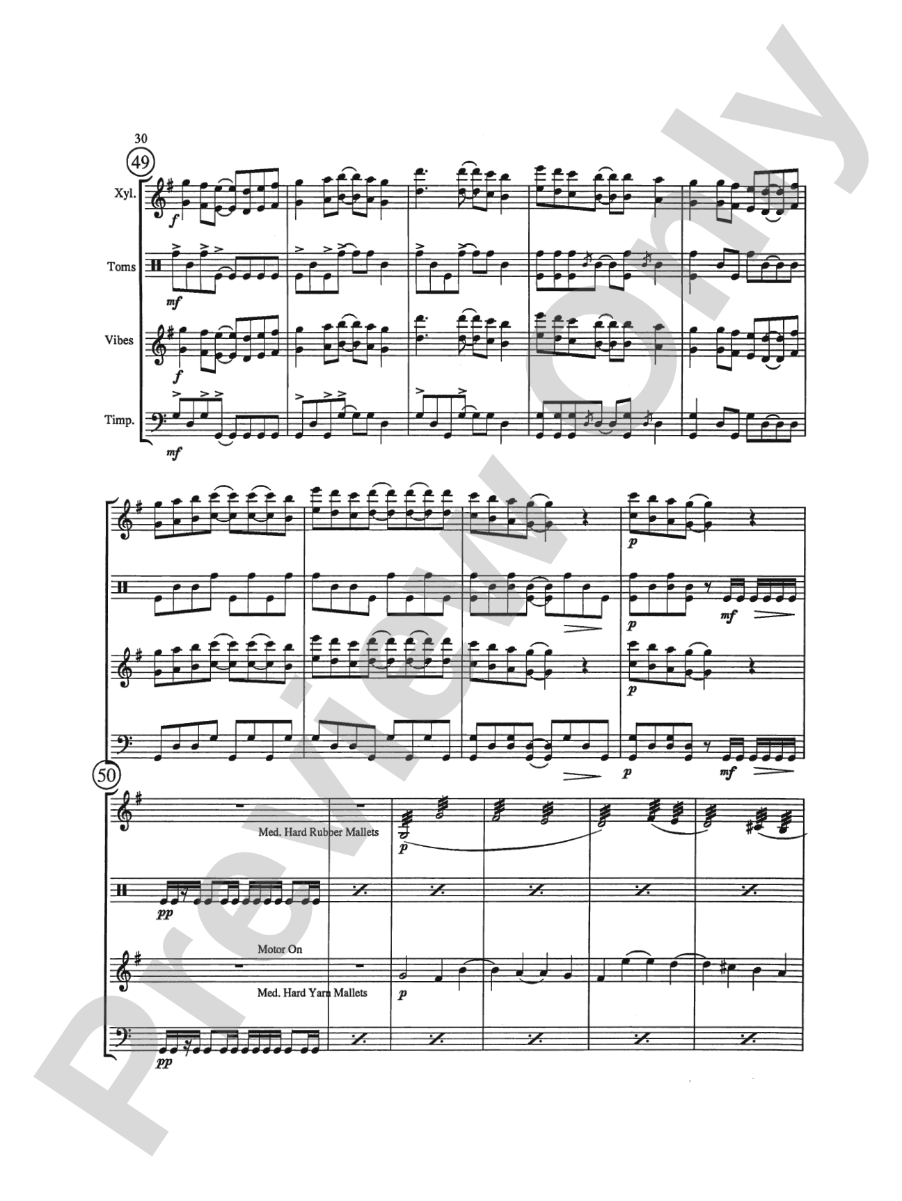 Triptych: Percussion Ensemble Book