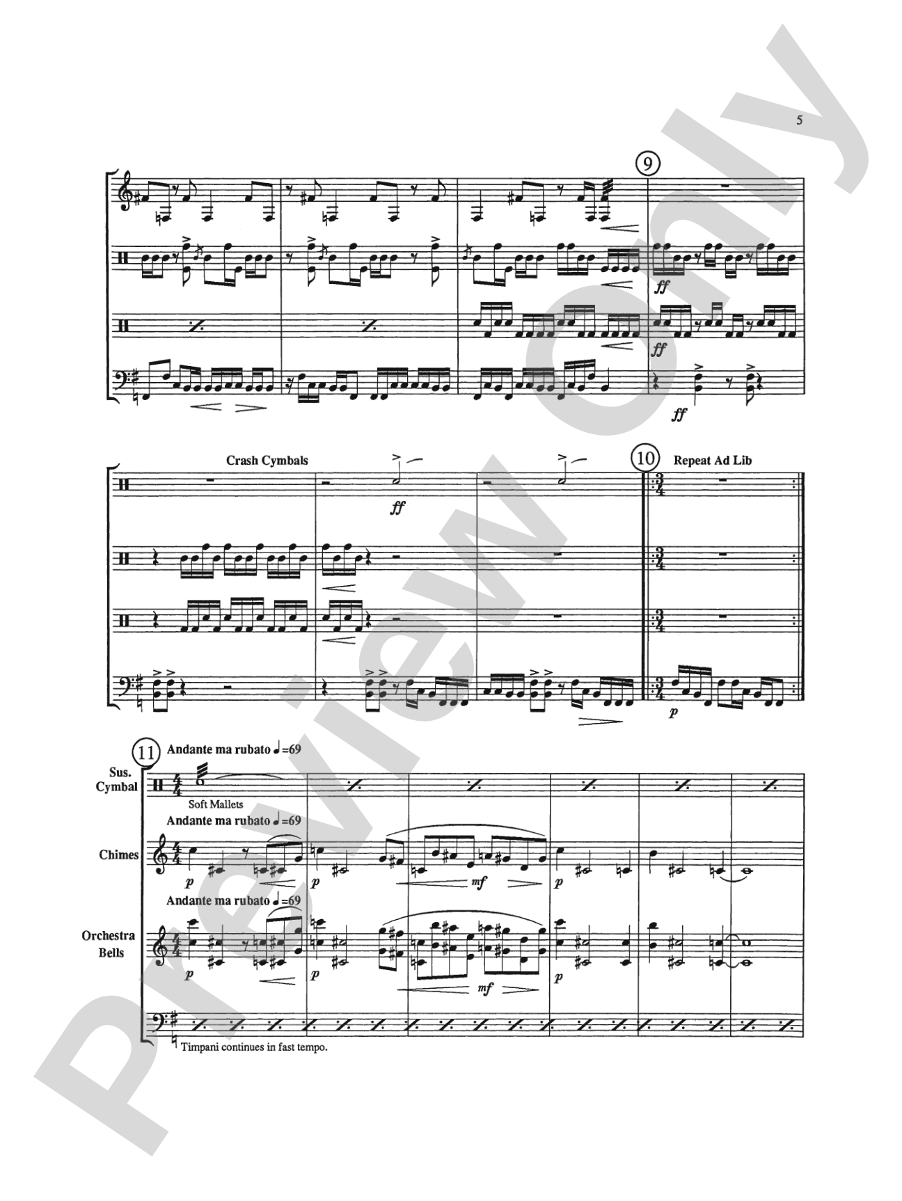 Triptych: Percussion Ensemble Book