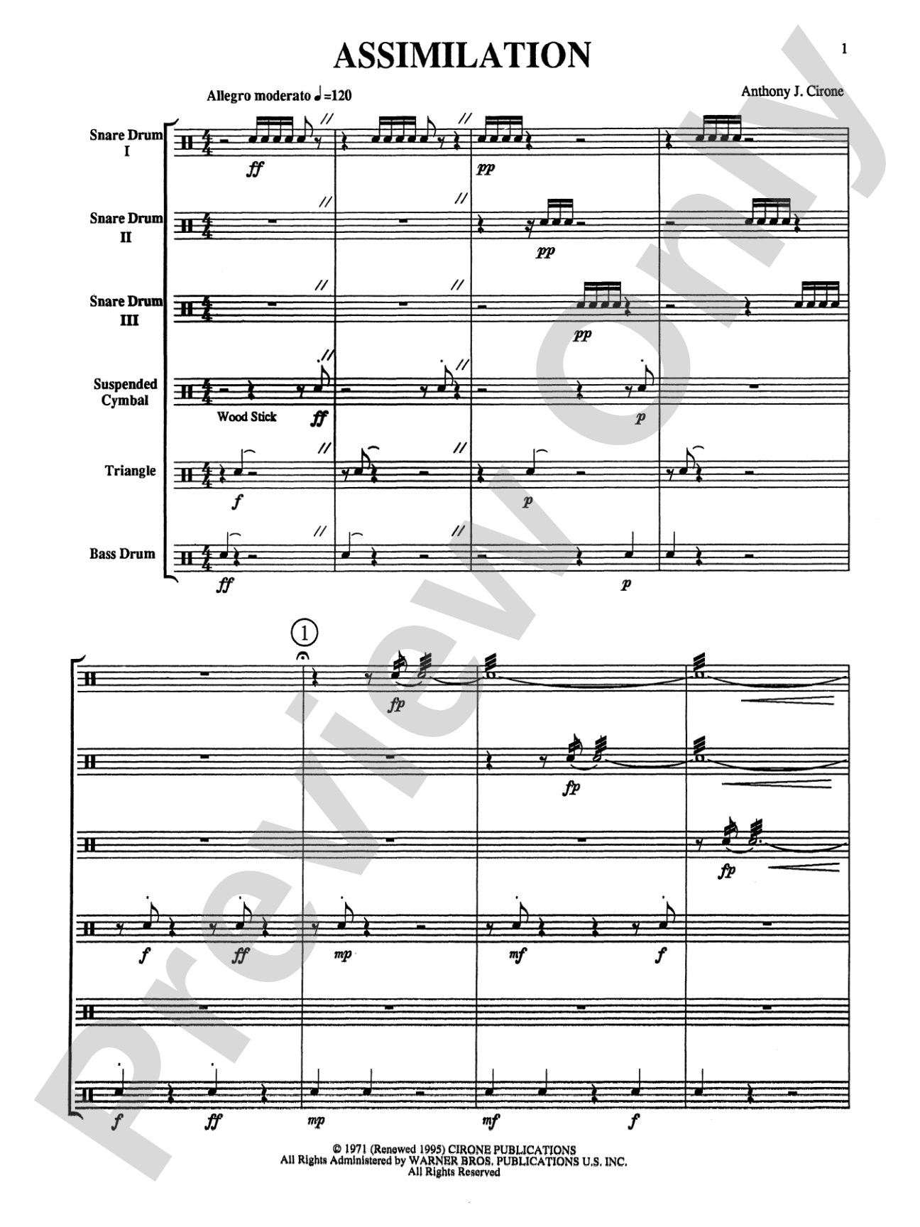 Assimilation: Percussion Ensemble
