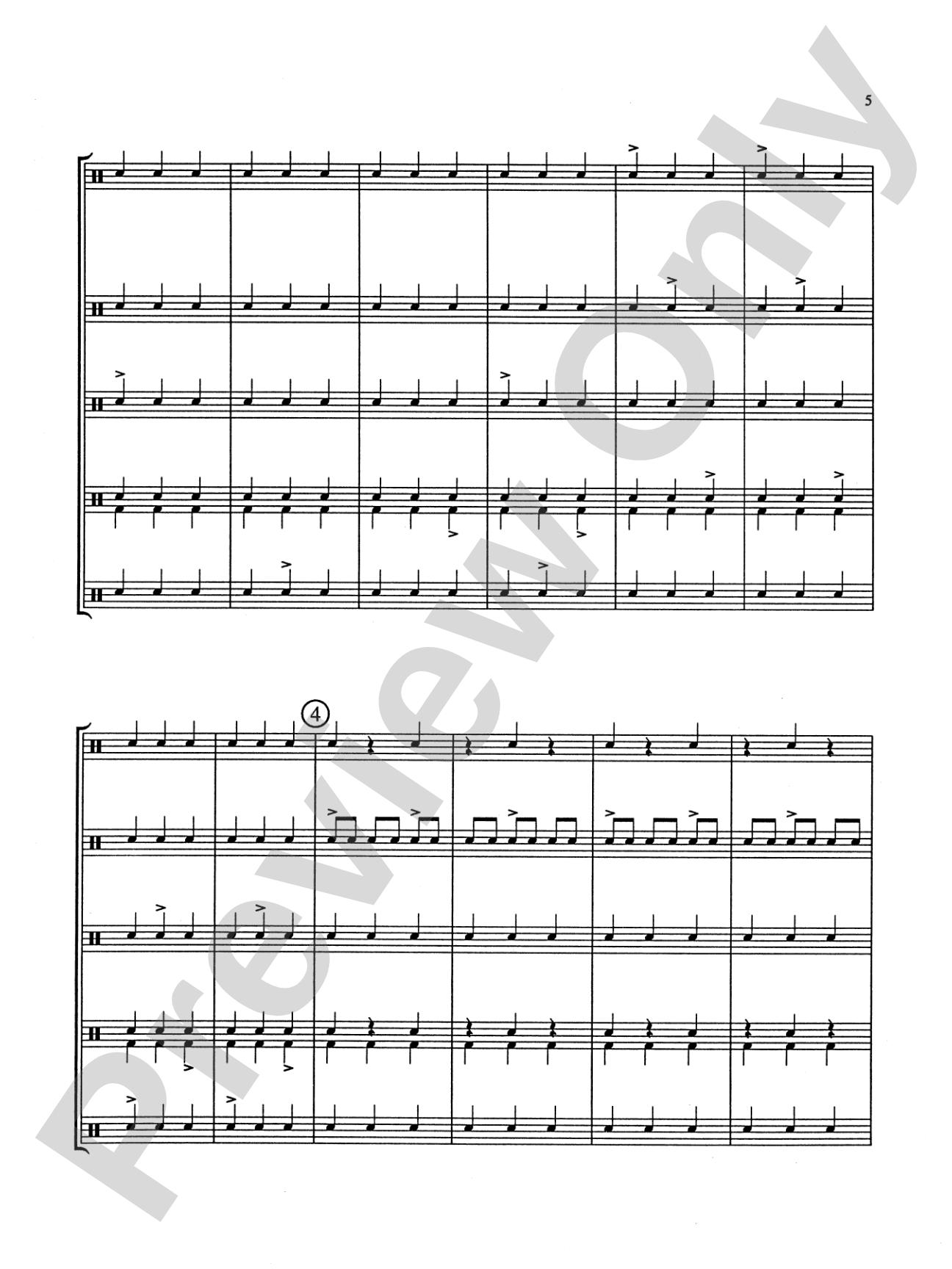 Nervous Notes: Percussion Ensemble