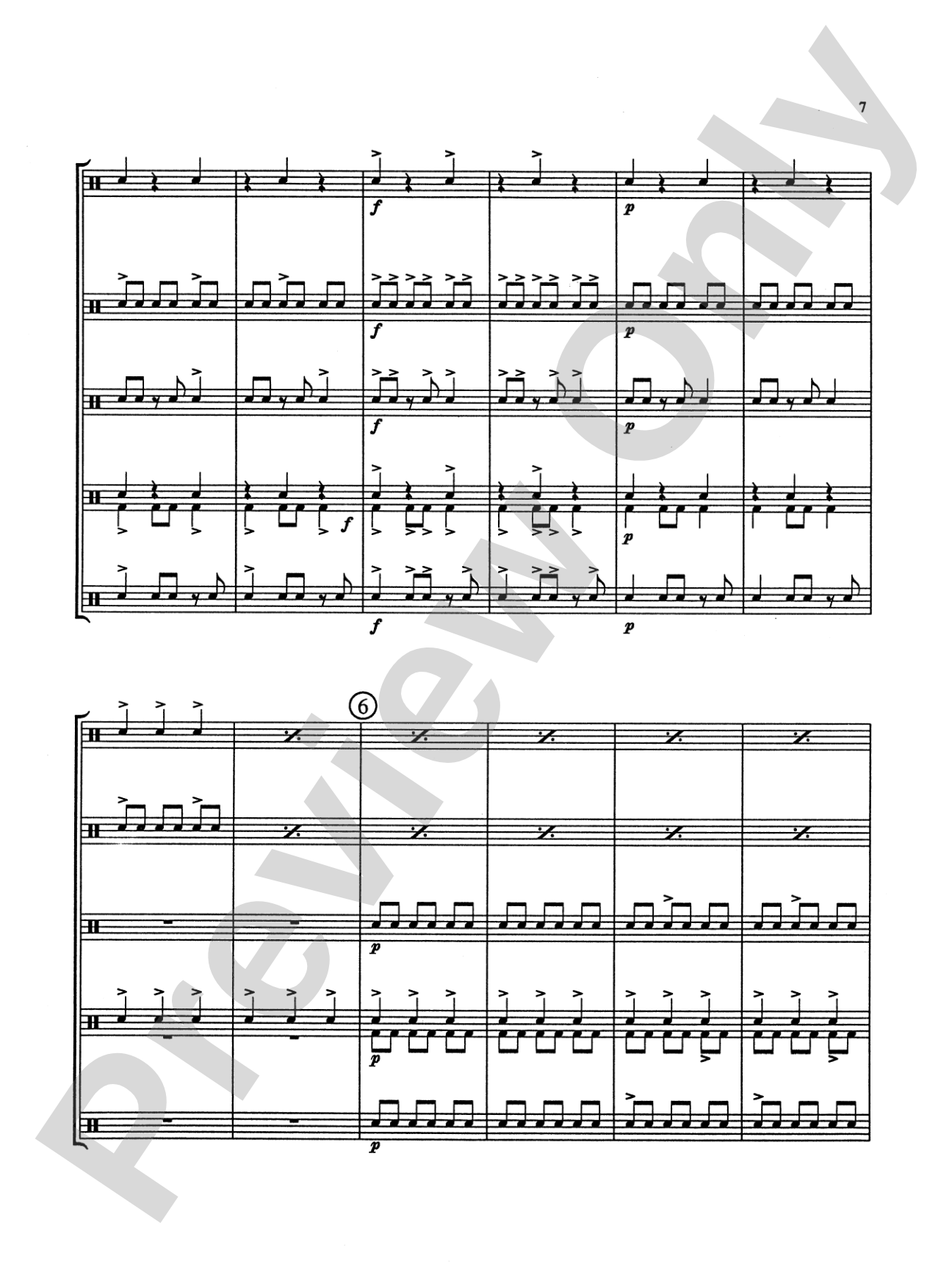 Nervous Notes: Percussion Ensemble