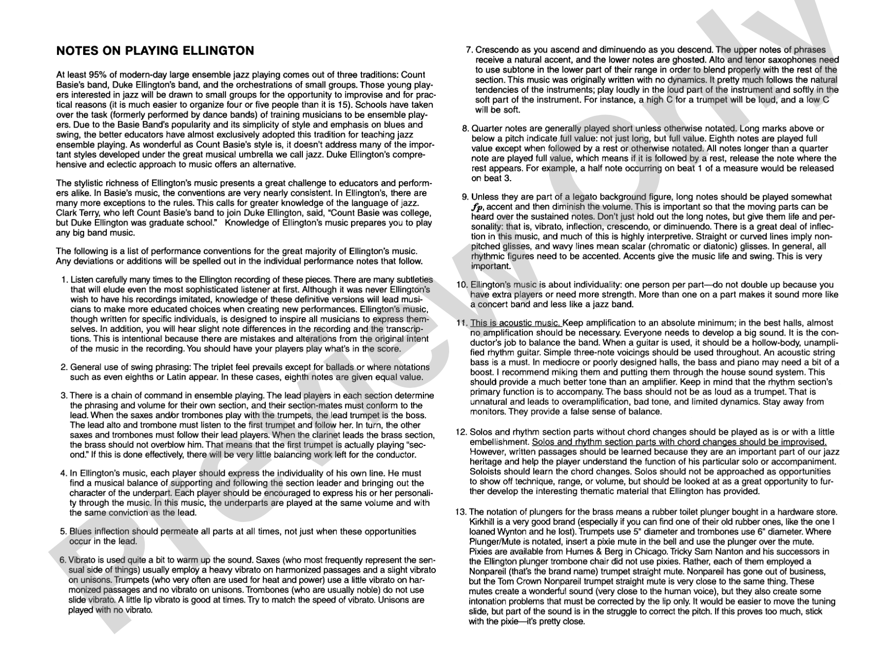 The Eighth Veil: Jazz Ensemble Conductor Score & Parts