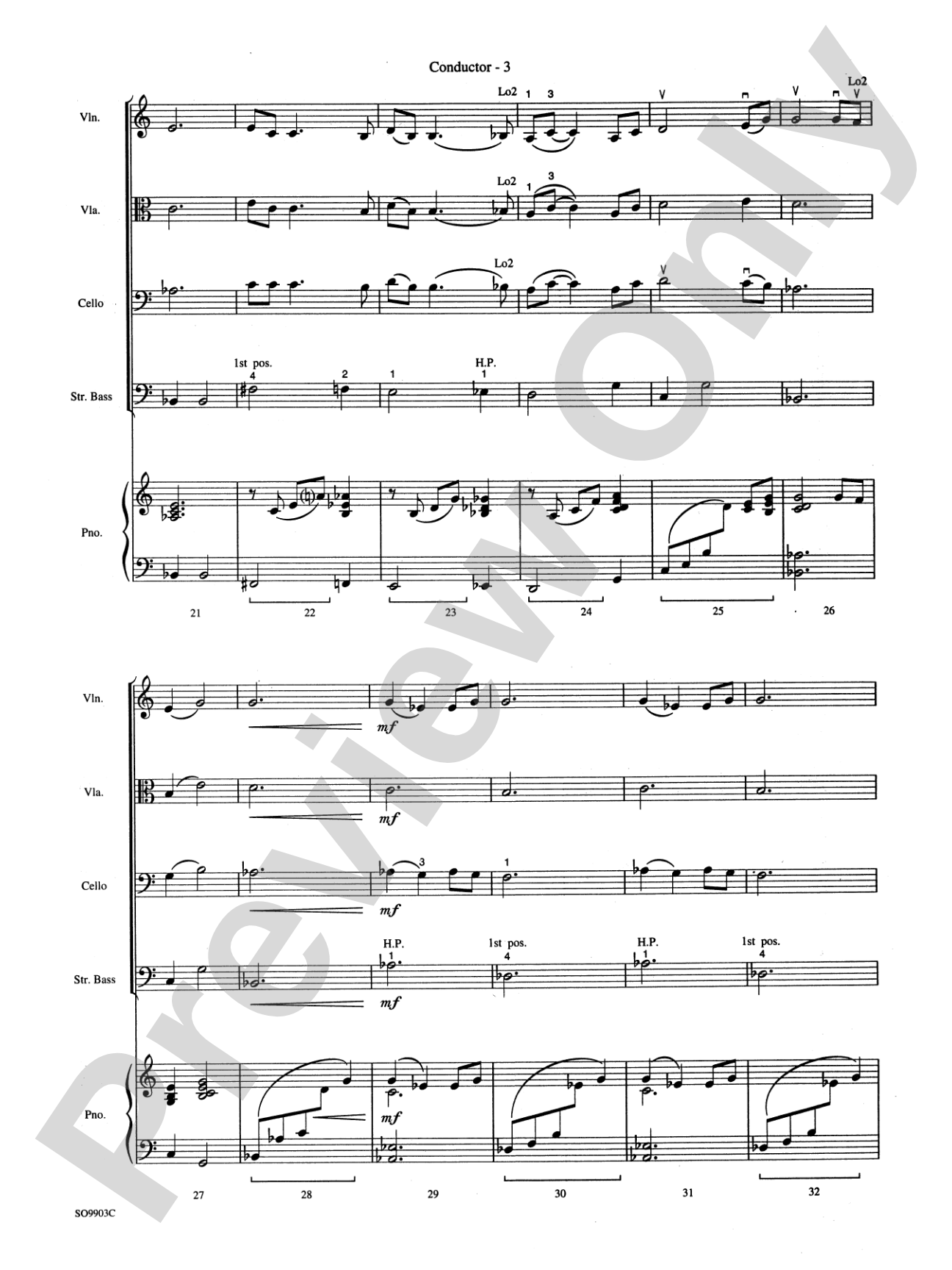 Christmas Time Is Here: String Orchestra Conductor Score & Parts