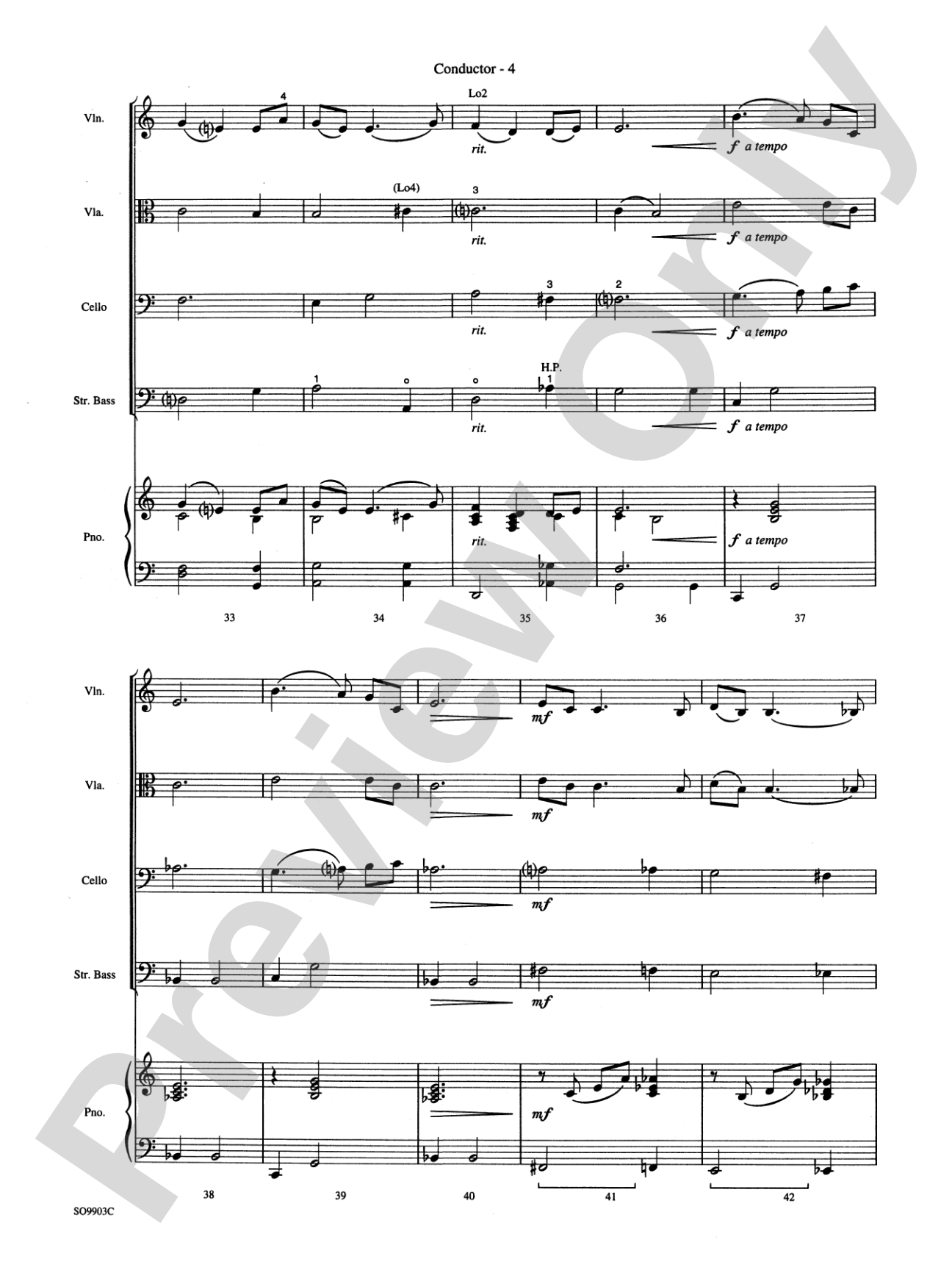 Christmas Time Is Here: String Orchestra Conductor Score & Parts