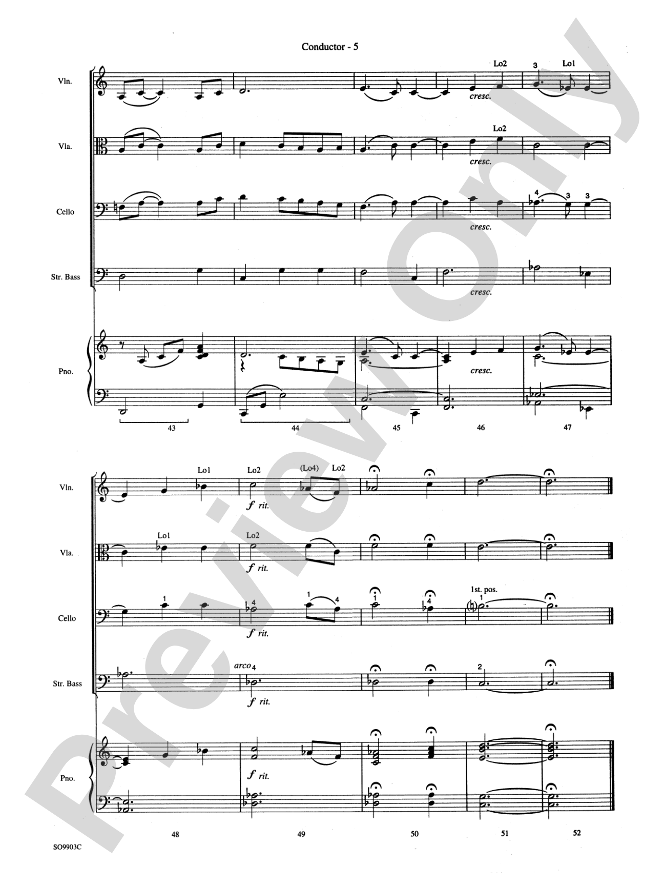 Christmas Time Is Here: String Orchestra Conductor Score & Parts