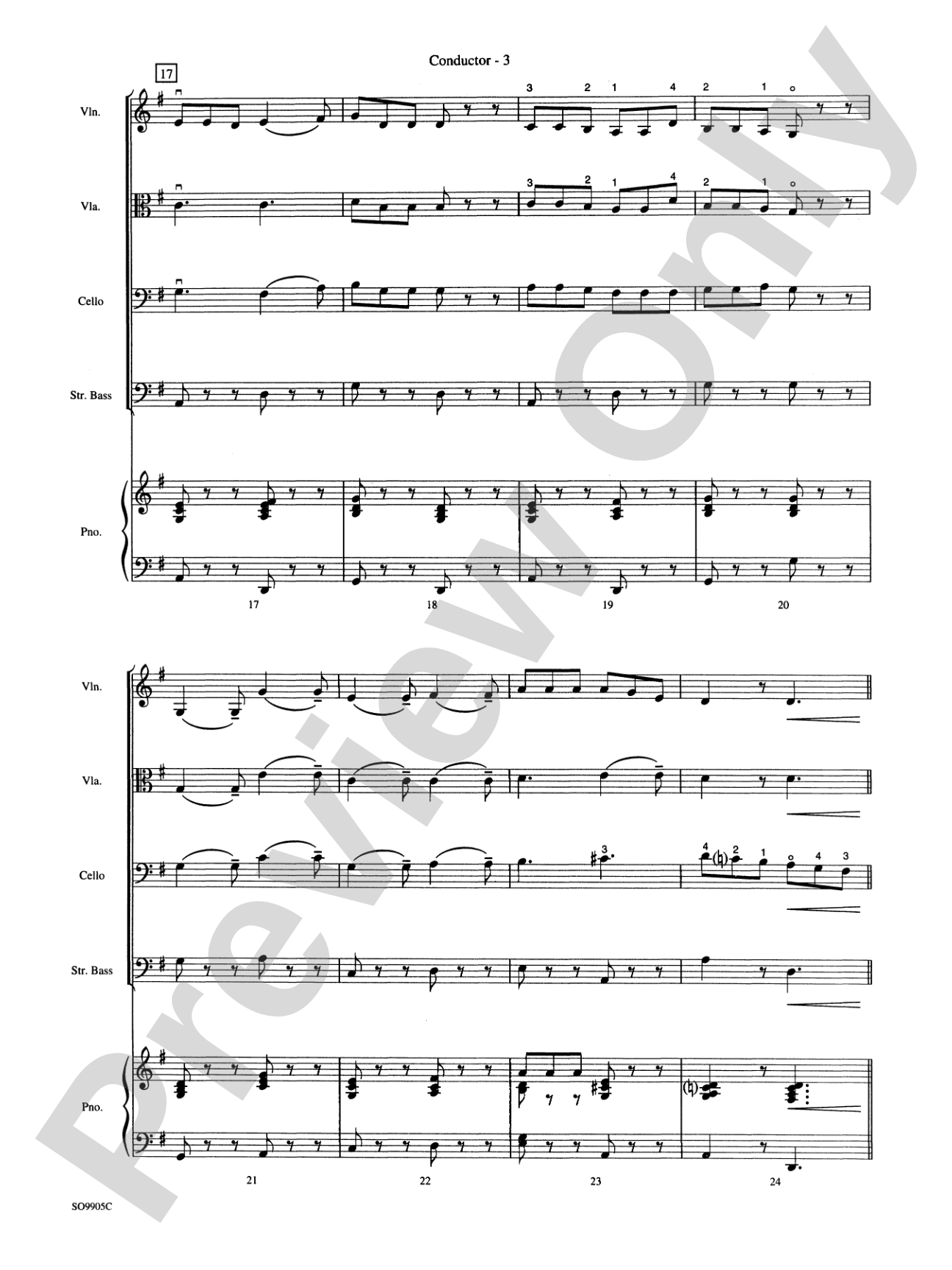 We're Off to See the Wizard: String Orchestra Conductor Score & Parts