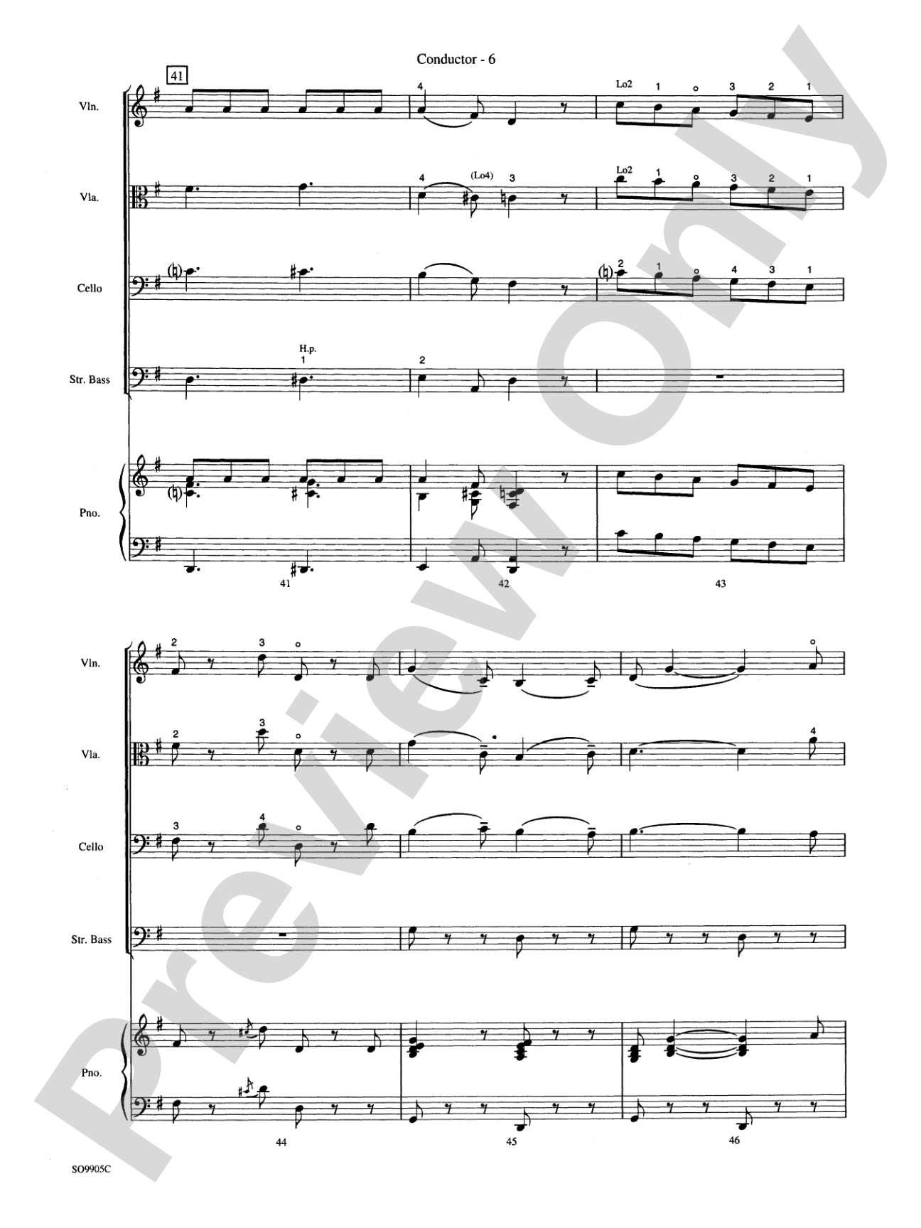We're Off to See the Wizard: String Orchestra Conductor Score & Parts