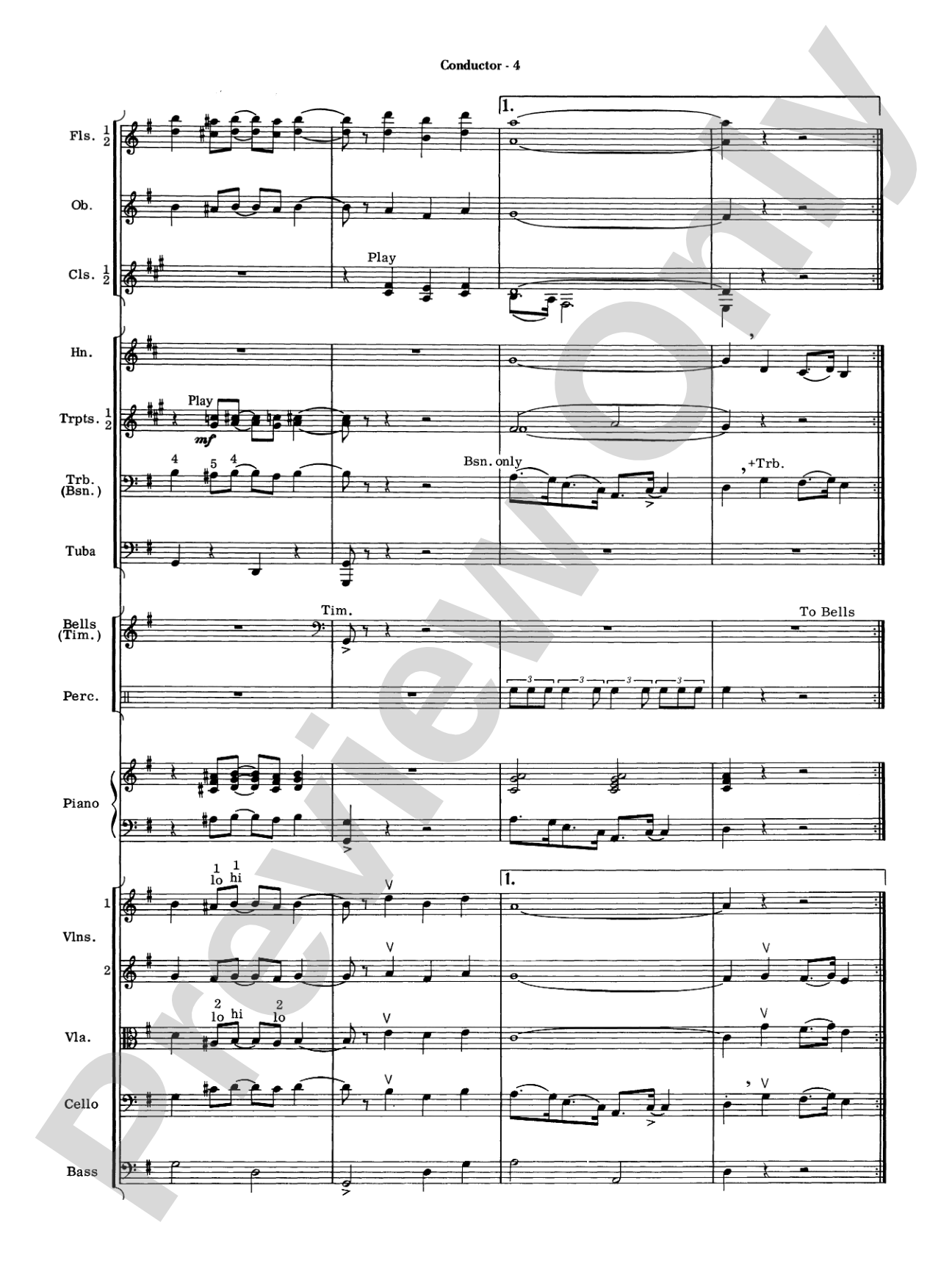 New York, New York, Theme from: String Orchestra Conductor Score & Parts