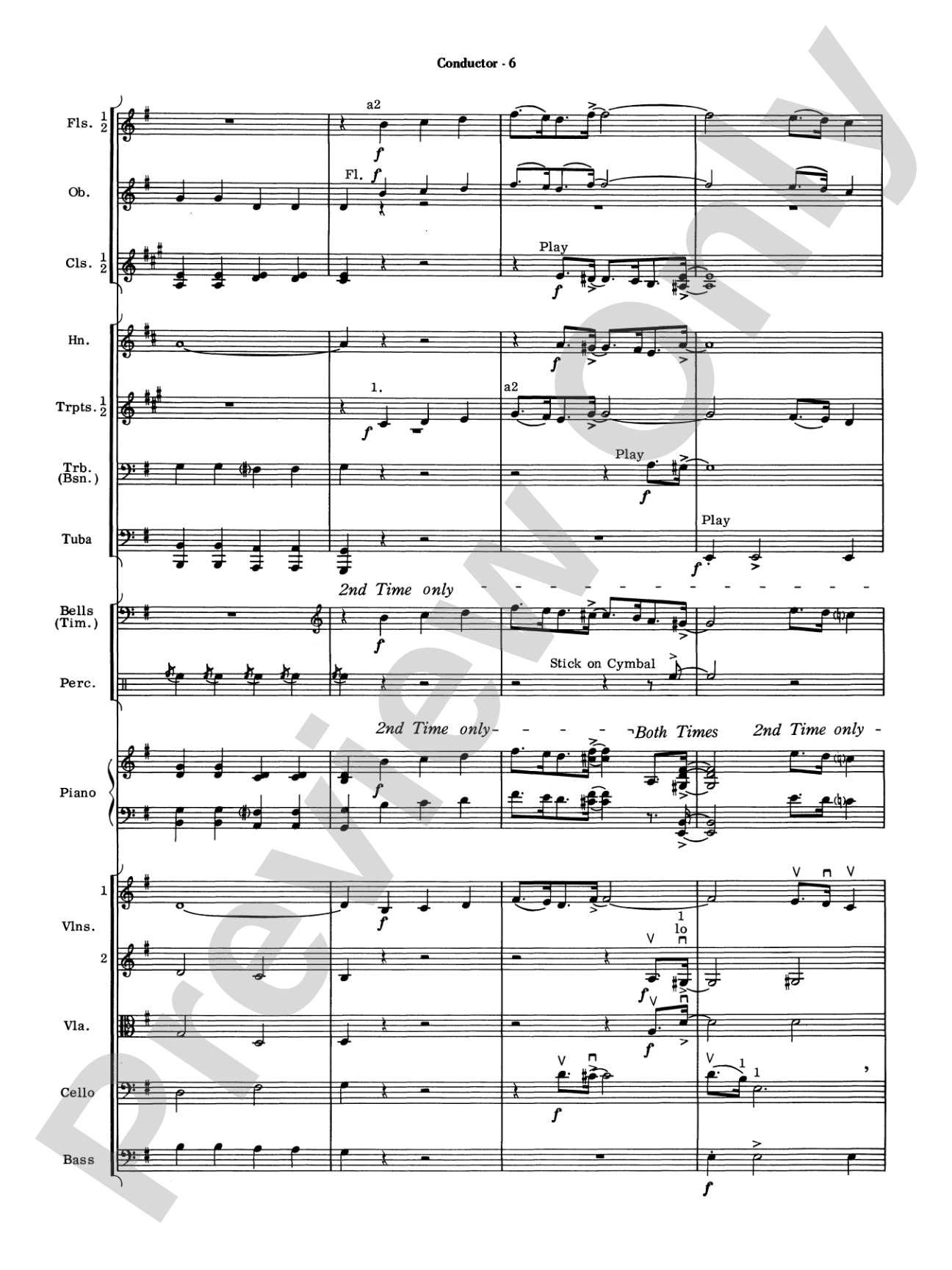 New York, New York, Theme from: String Orchestra Conductor Score & Parts