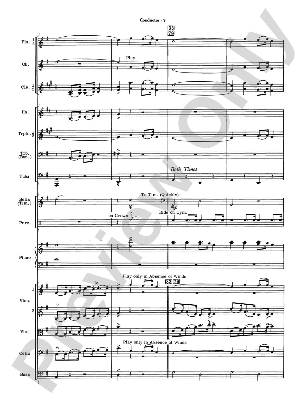New York, New York, Theme from: String Orchestra Conductor Score & Parts