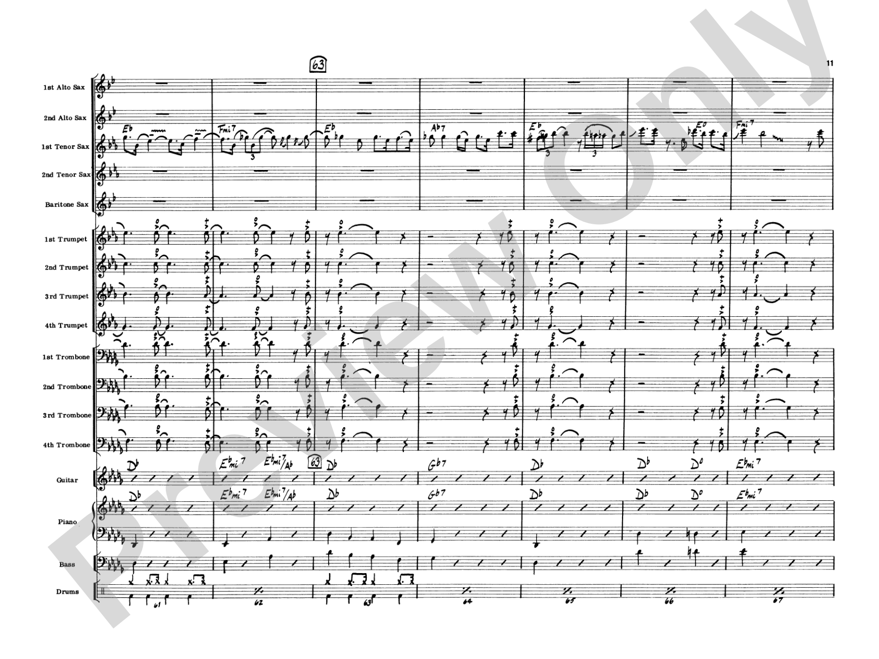 Pennsylvania 6-5000: Jazz Ensemble Conductor Score & Parts