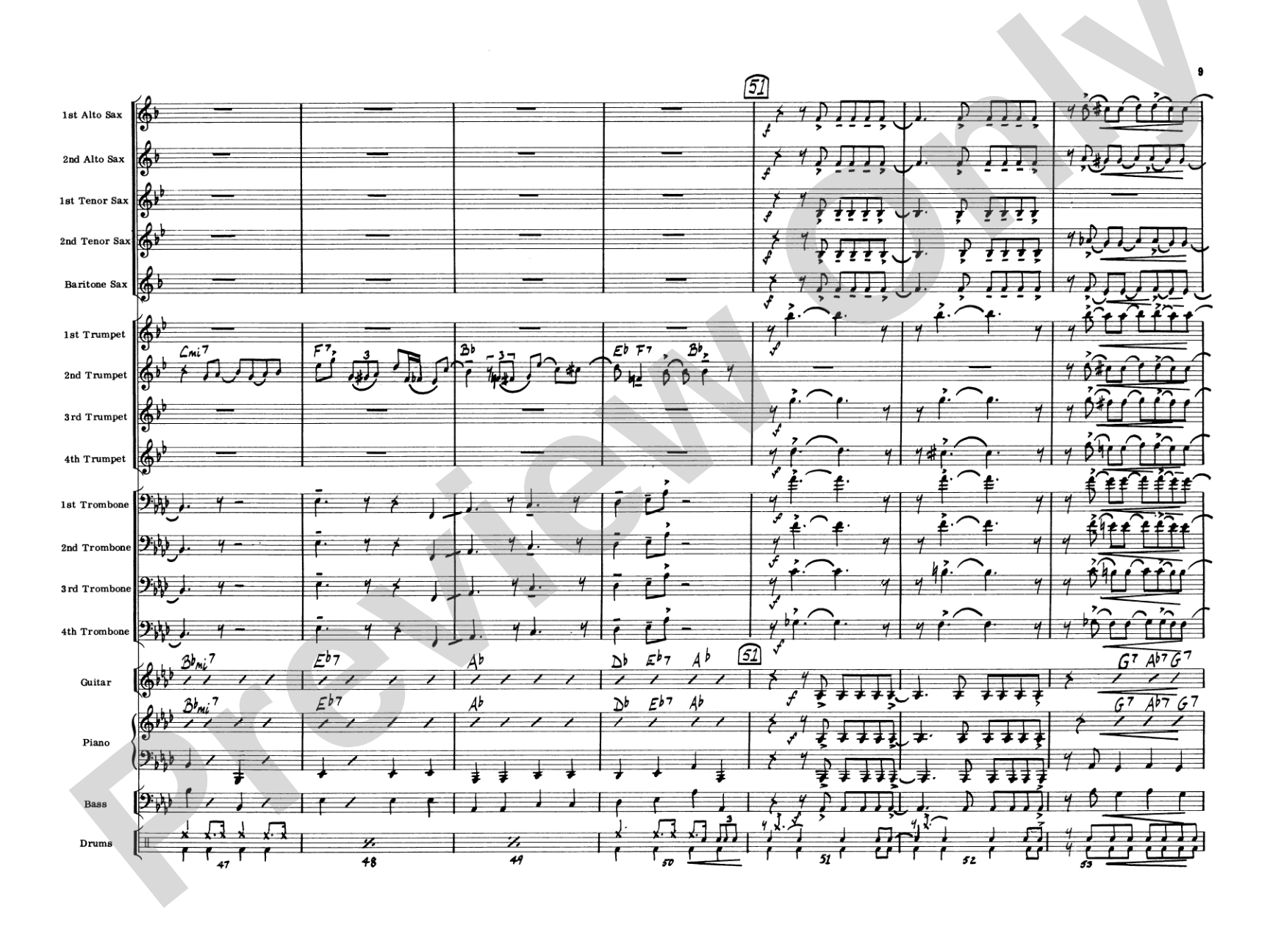 Pennsylvania 6-5000: Jazz Ensemble Conductor Score & Parts