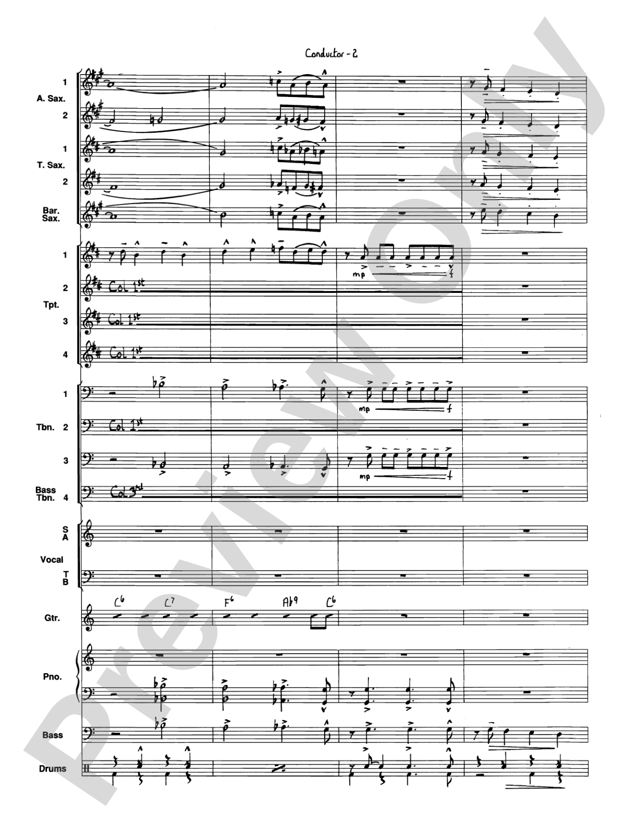 I've Got a Gal in Kalamazoo: Jazz Ensemble Conductor Score & Parts