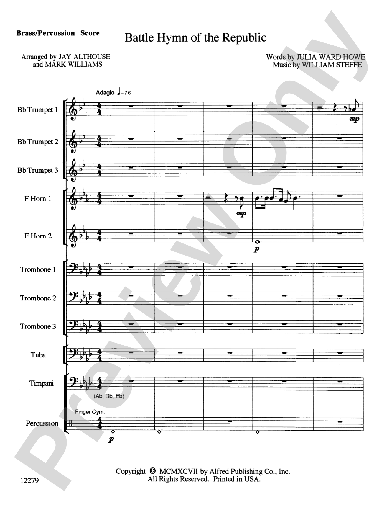 Battle Hymn of the Republic: Choral SoundPax