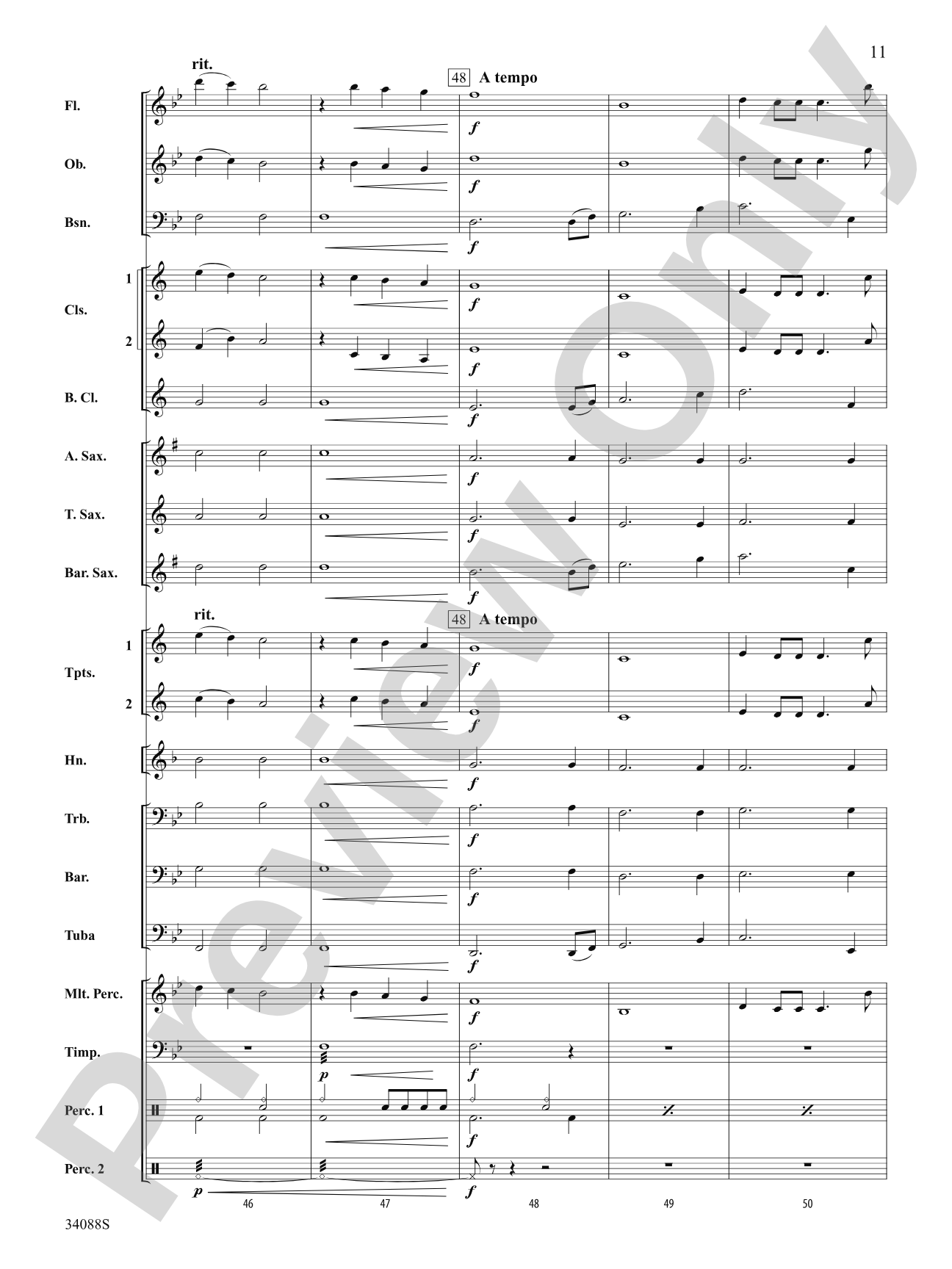 The Greatest Love of All: Concert Band Conductor Score & Parts