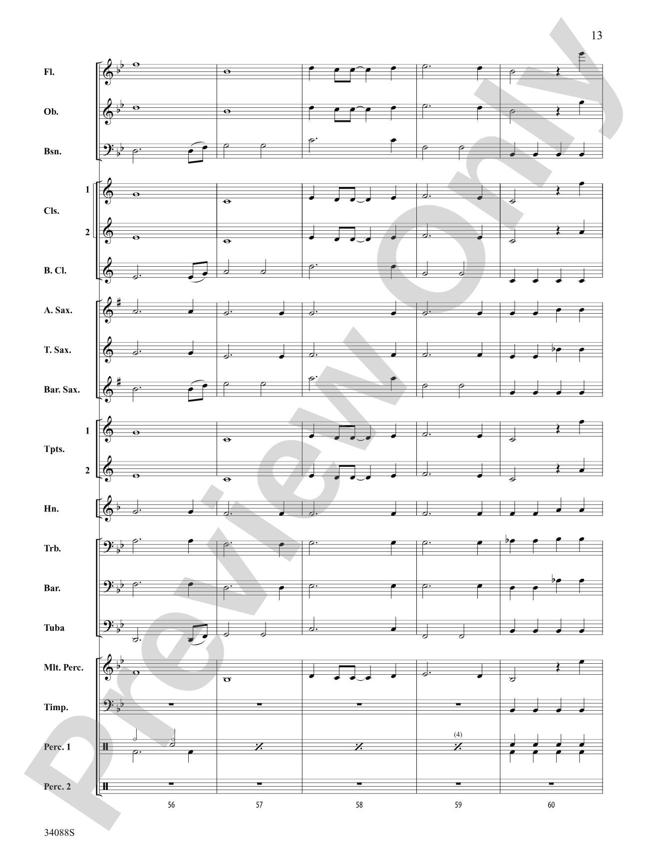 The Greatest Love of All: Concert Band Conductor Score & Parts