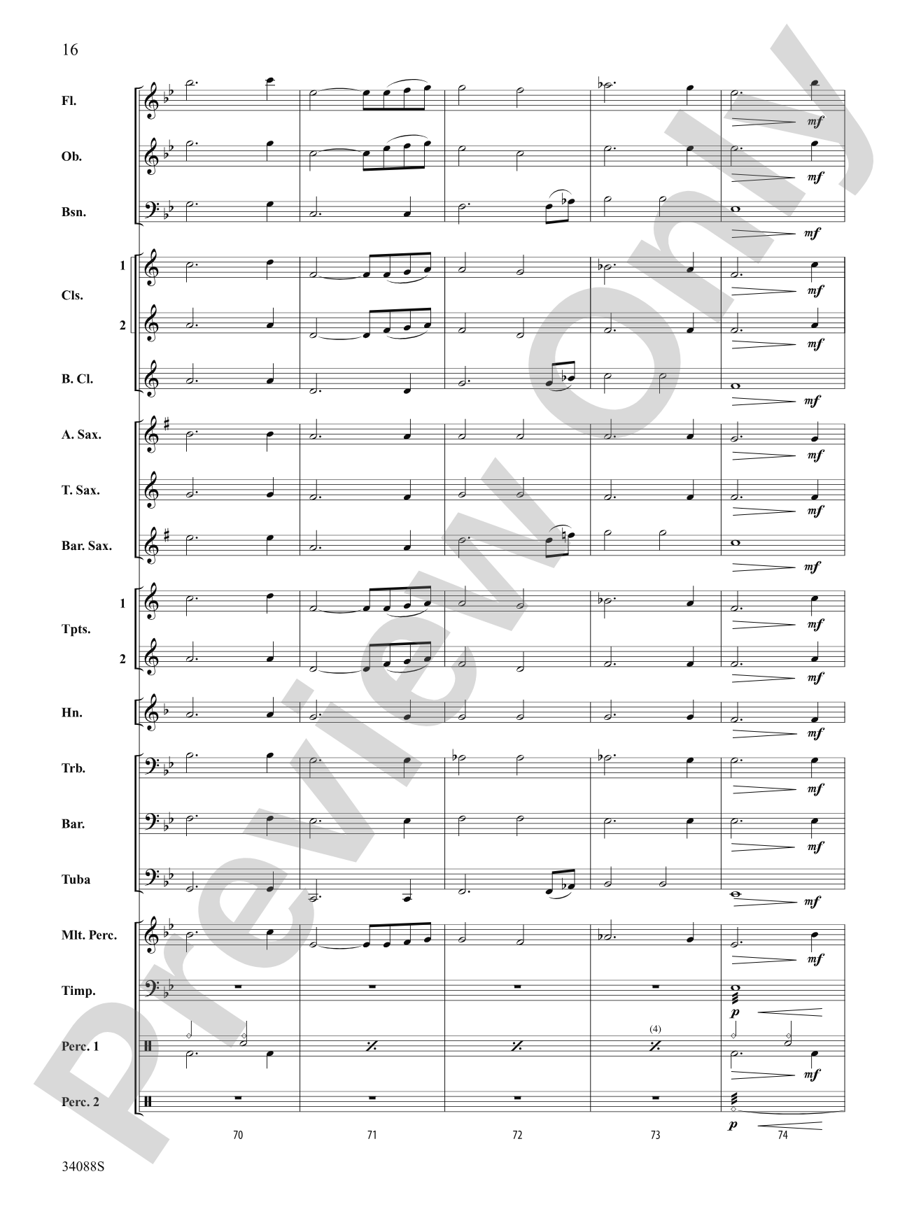 The Greatest Love of All: Concert Band Conductor Score & Parts