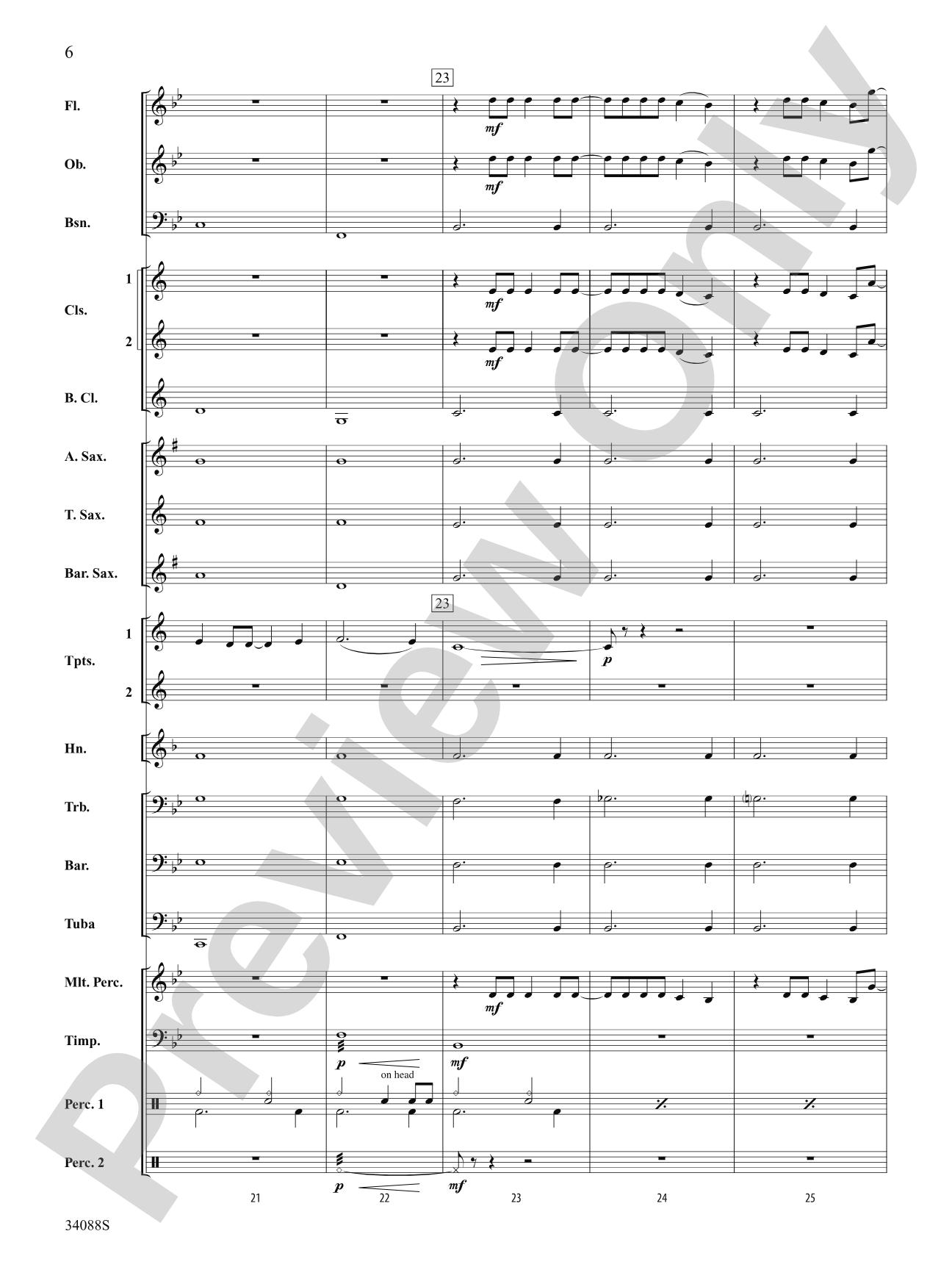 The Greatest Love of All: Concert Band Conductor Score & Parts