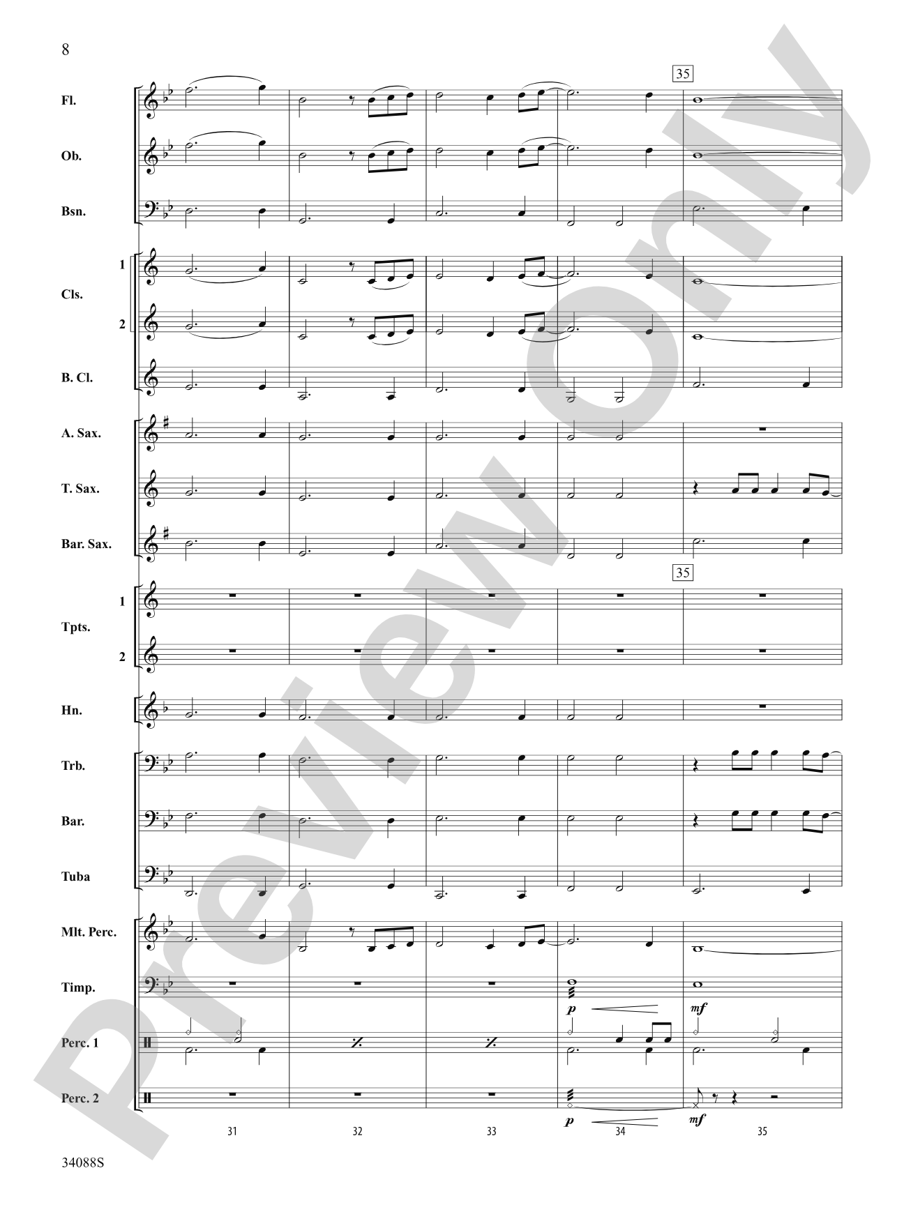 The Greatest Love of All: Concert Band Conductor Score & Parts