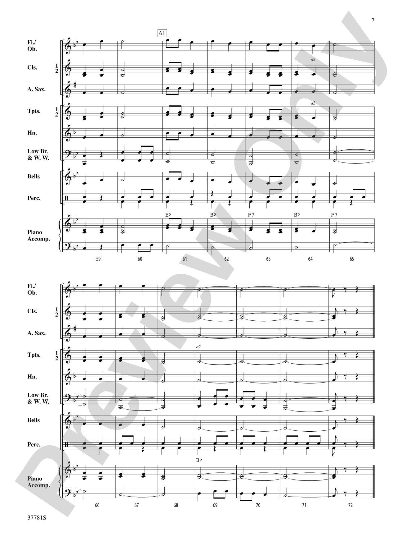 March for Patriot Day: Concert Band Conductor Score & Parts