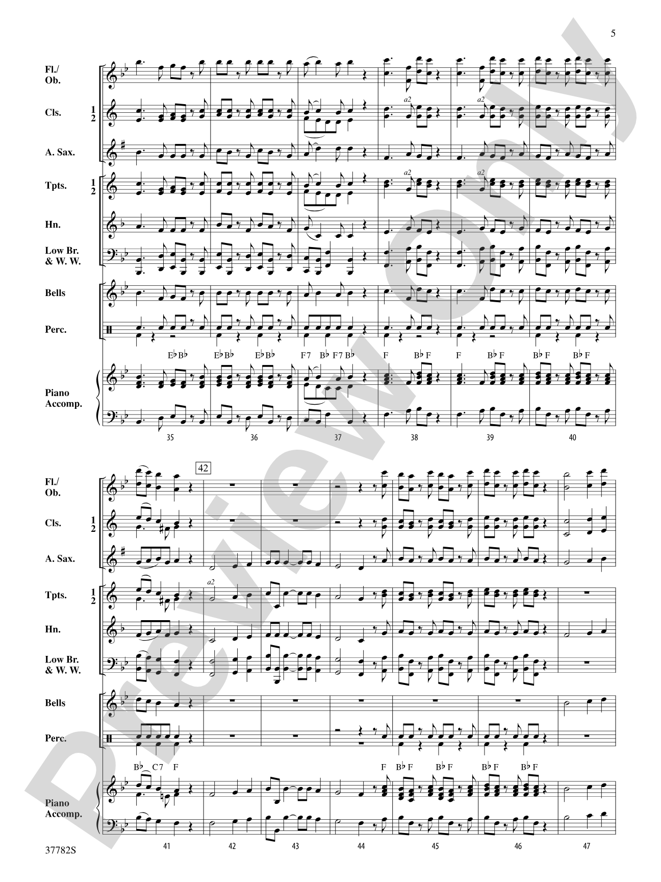 Two Holiday Classics: Concert Band Conductor Score & Parts