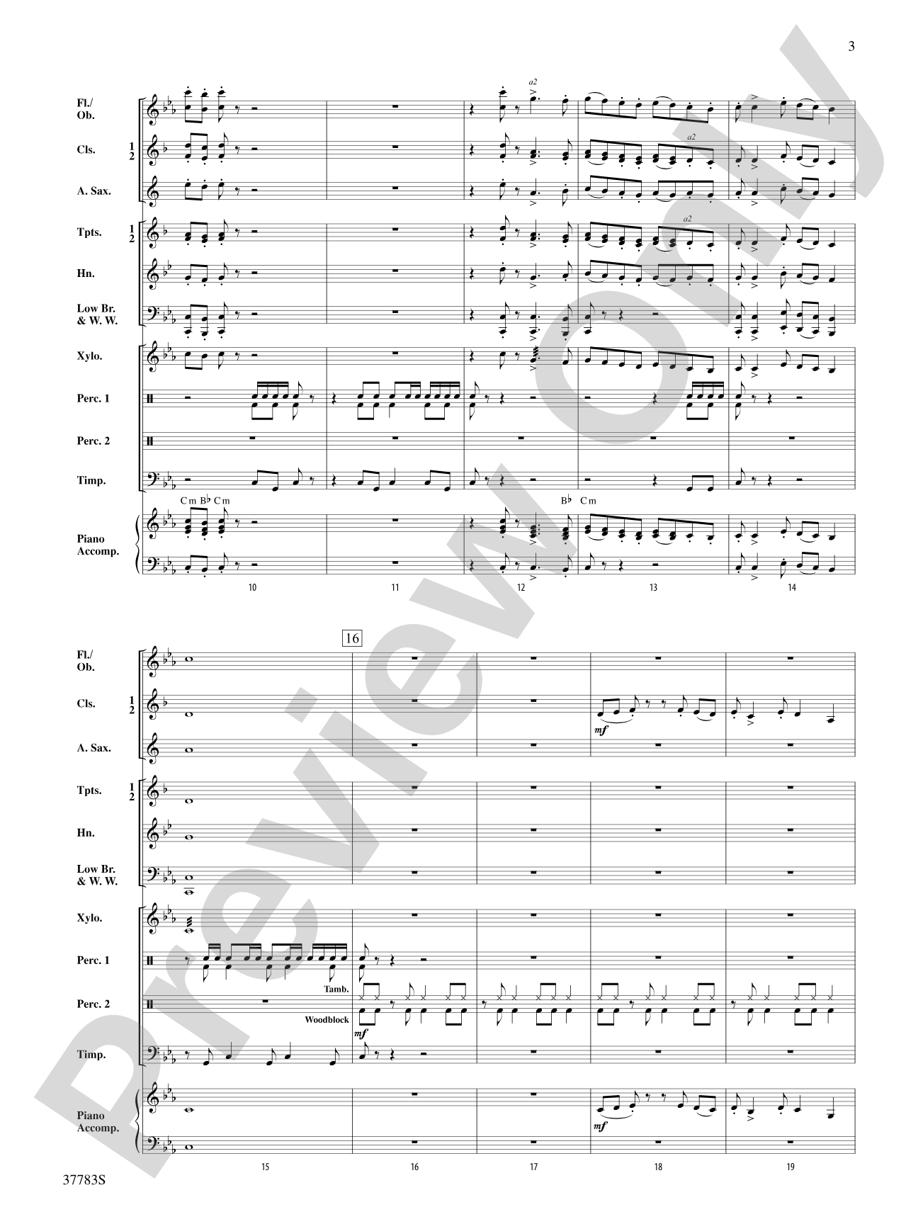 Wind Storm: Concert Band Conductor Score & Parts