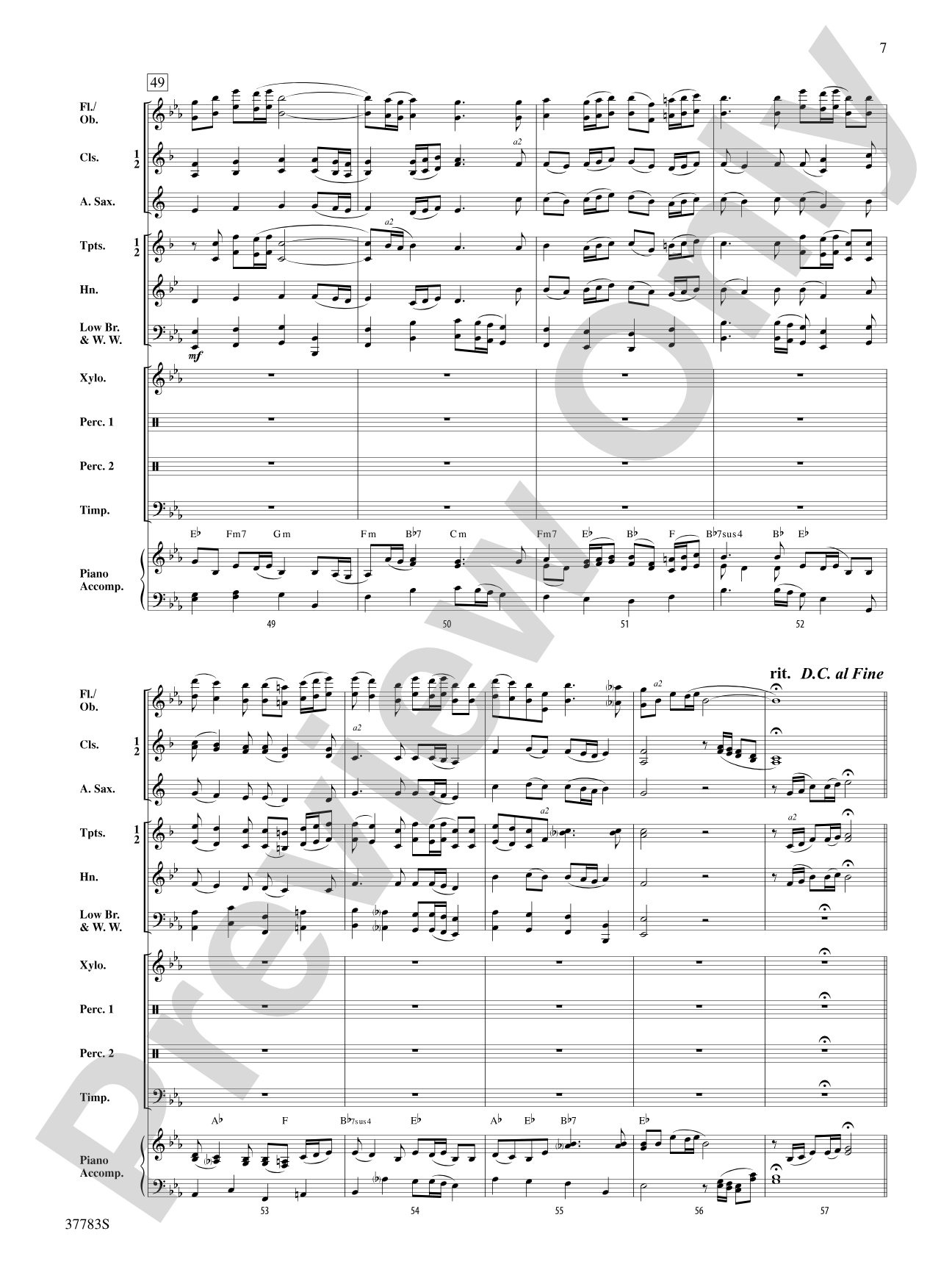 Wind Storm: Concert Band Conductor Score & Parts