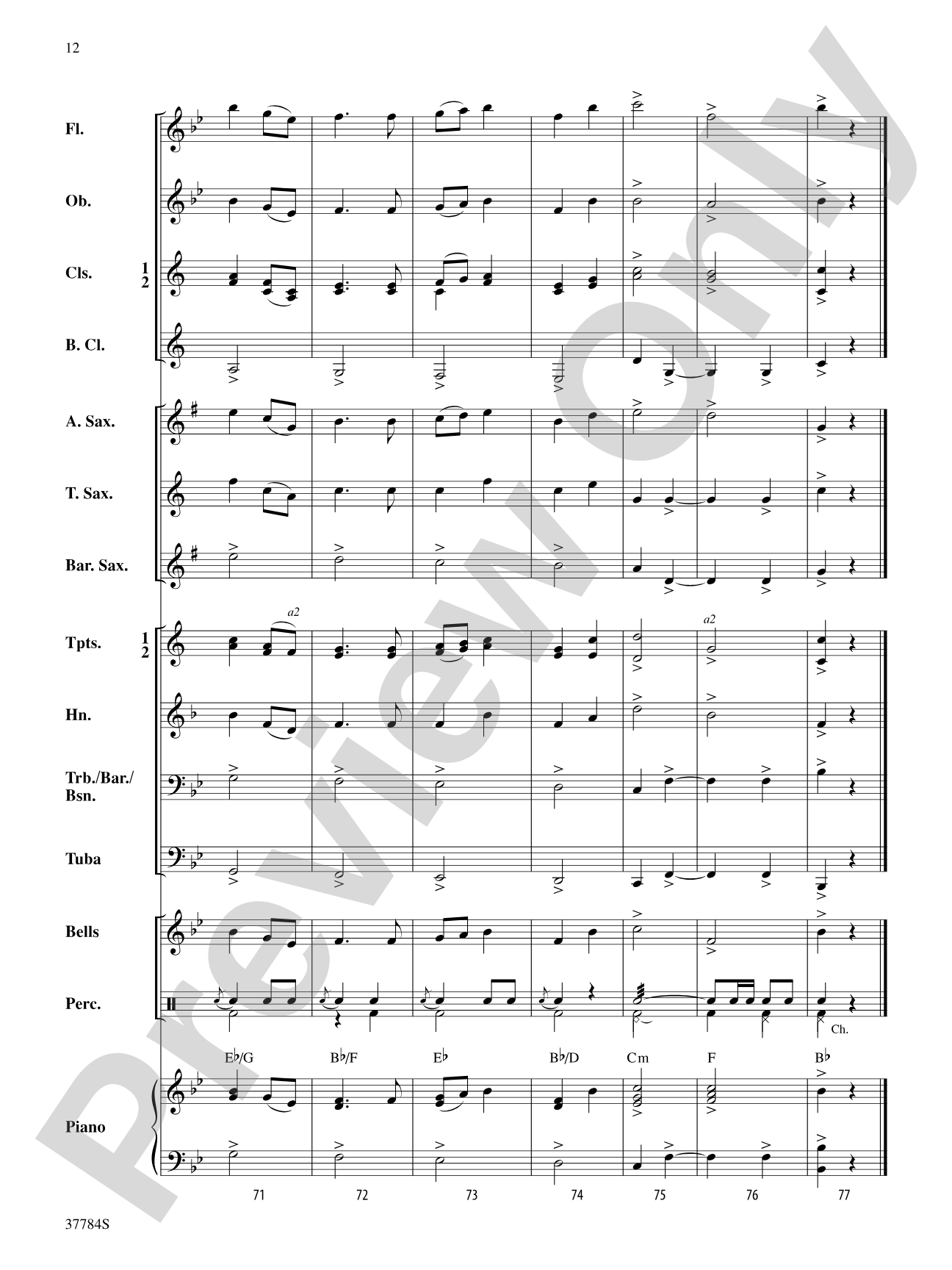 Royal March: Concert Band Conductor Score & Parts
