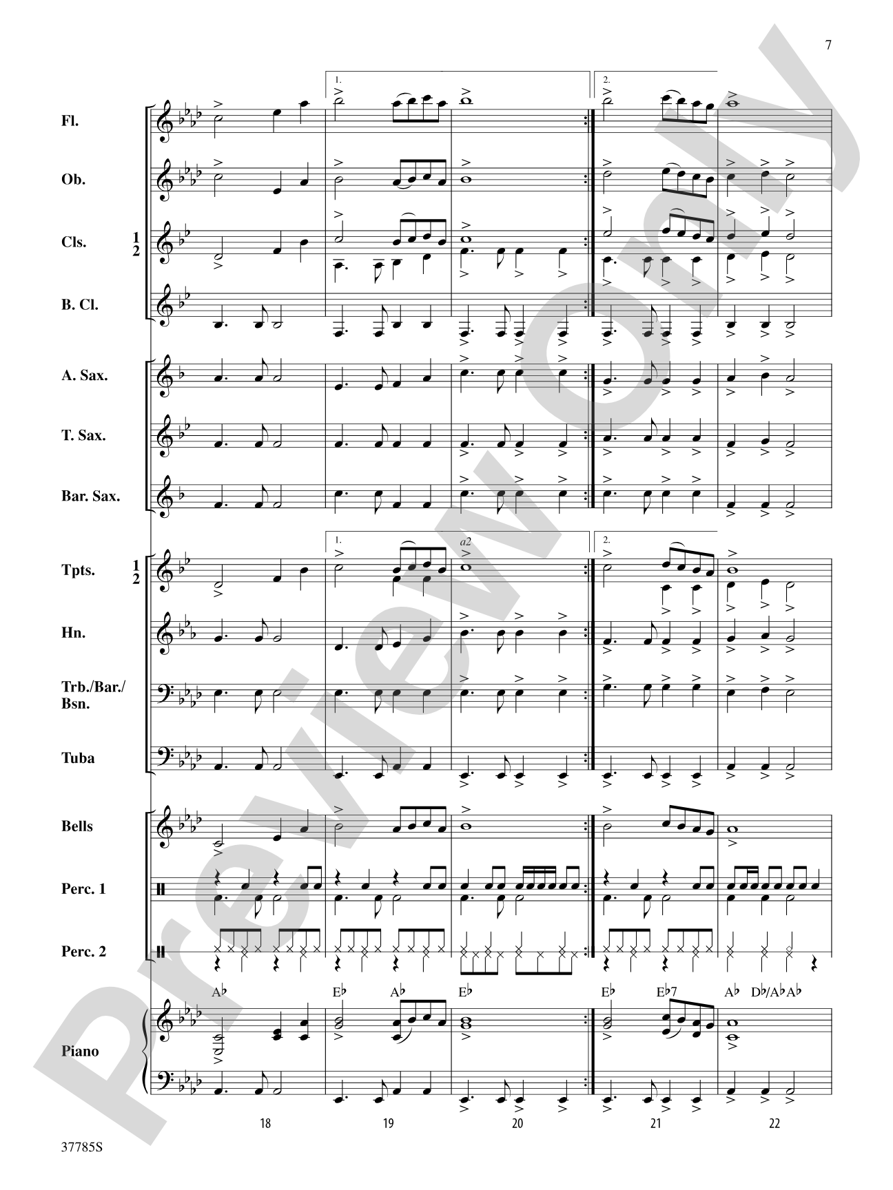 Rock That Bach!: Concert Band Conductor Score & Parts